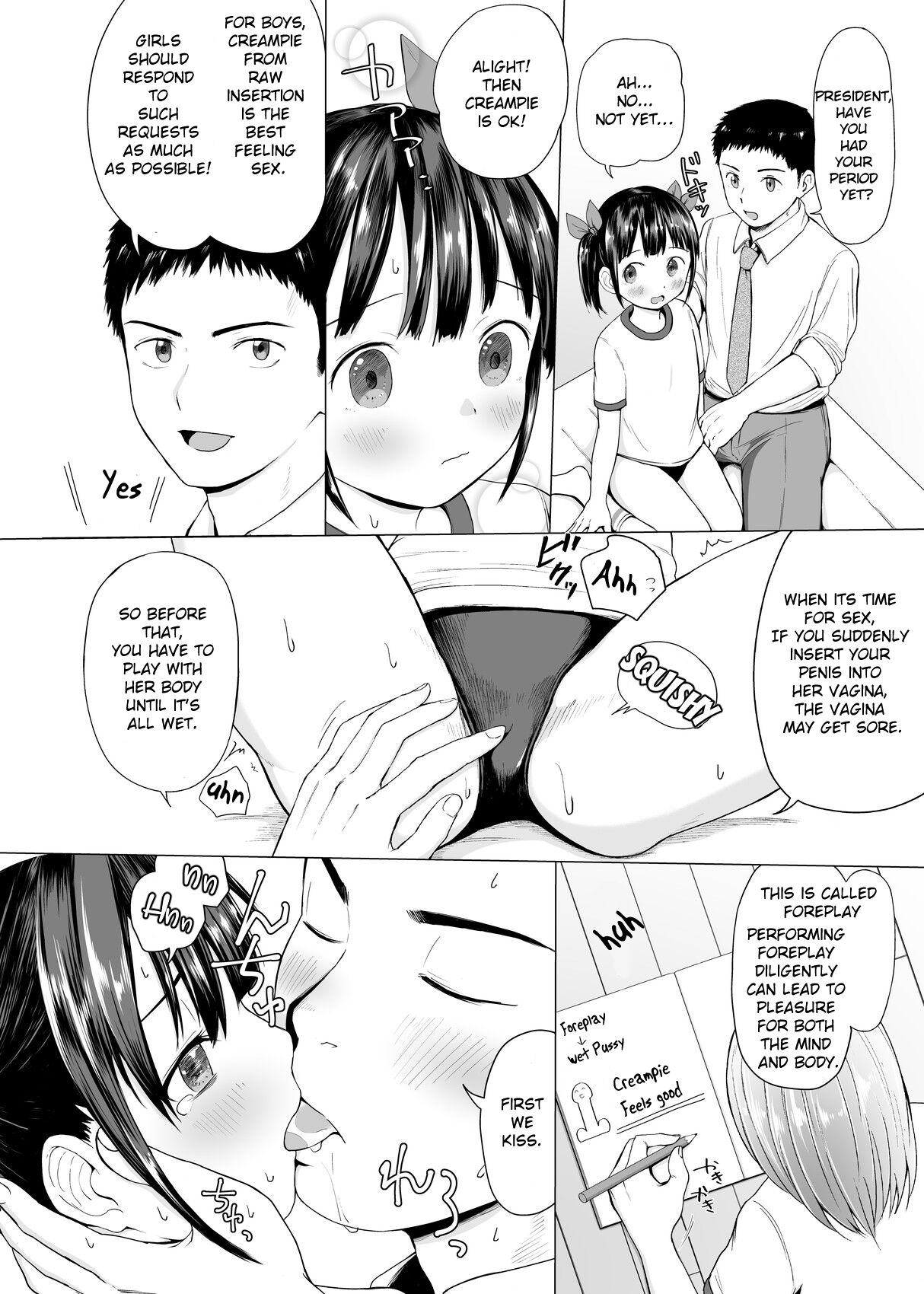 JS Seikyouiku no Jikan | JS Time For Sex Education page 4 full