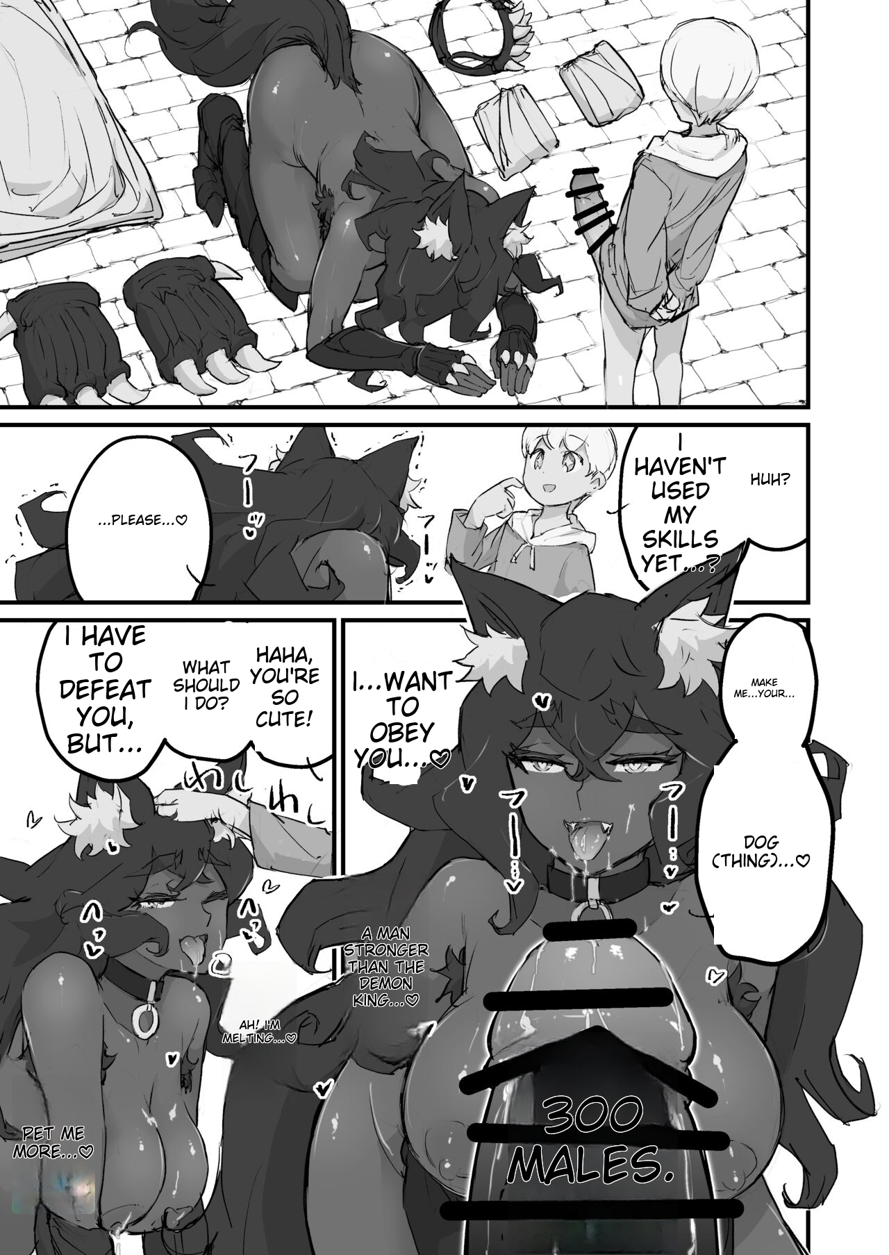 The female demon king becomes the dog of the reincarnated hero page 8 full