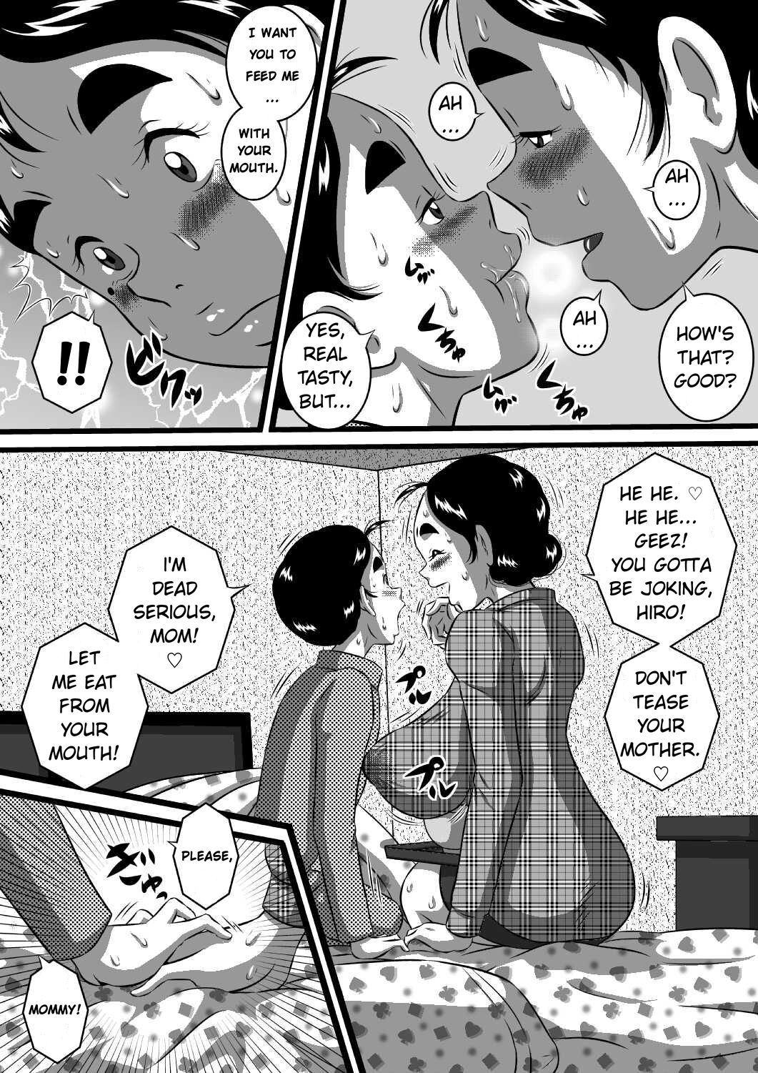 Itoshii Musuko ni Segamarete... Bakunyuu Inbo... Yoshie | My Beloved Son Begged Me page 6 full