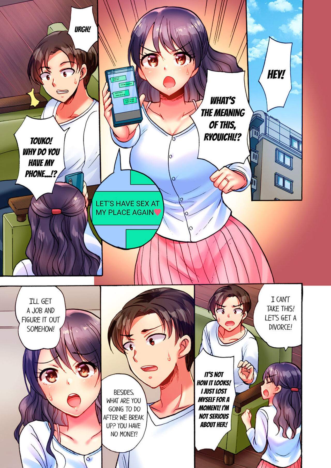 "Dame! Uwaki ni Nacchau" Sōnyū ni Yowai Hitozuma wa Shigoto chū ni Gachīki SEX | “We Can’t! It’ll Be an Affair!” Wife Who Loves Penetration Has Hardcore Sex During Work 1 page 3 full