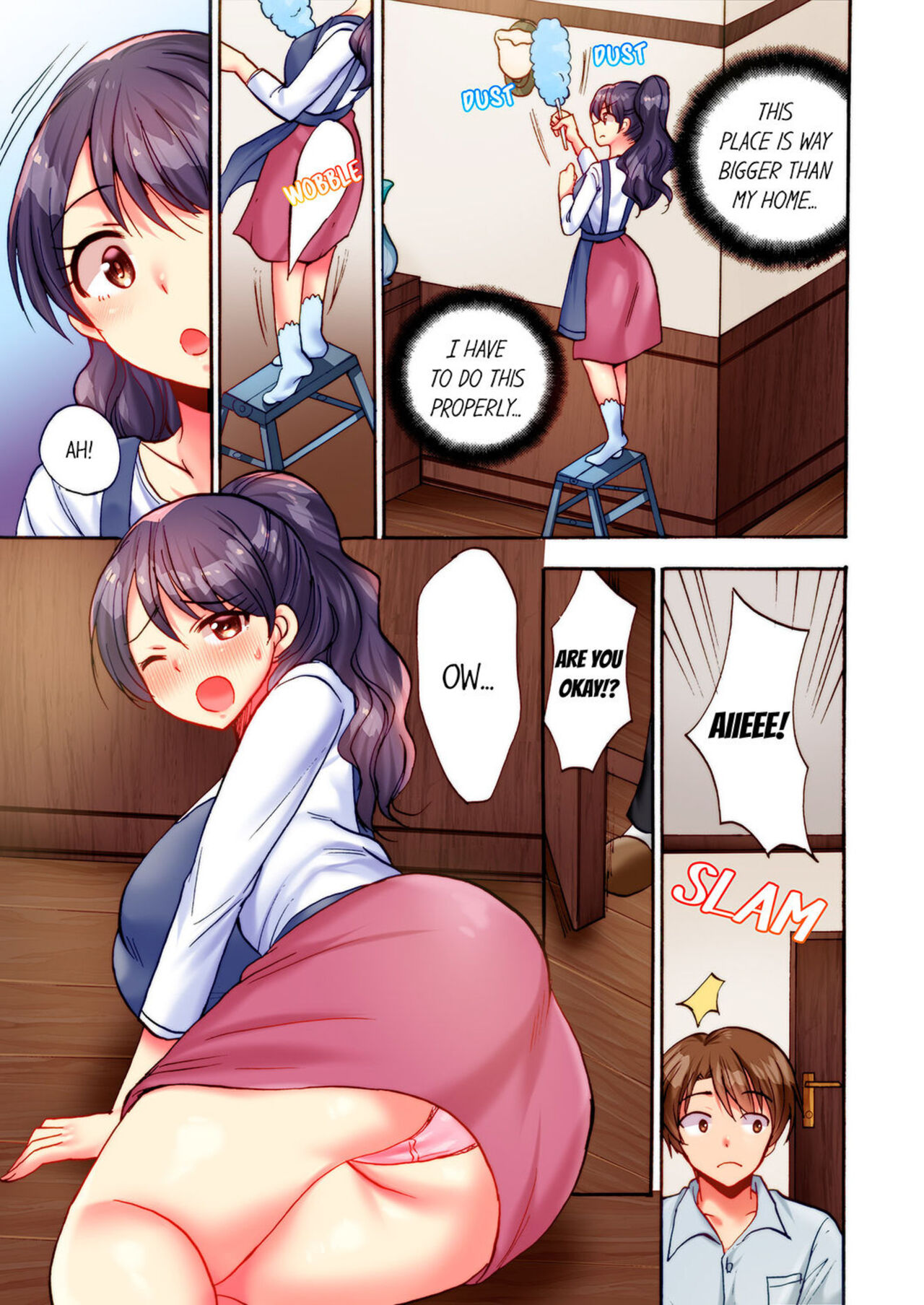 "Dame! Uwaki ni Nacchau" Sōnyū ni Yowai Hitozuma wa Shigoto chū ni Gachīki SEX | “We Can’t! It’ll Be an Affair!” Wife Who Loves Penetration Has Hardcore Sex During Work 1 page 7 full