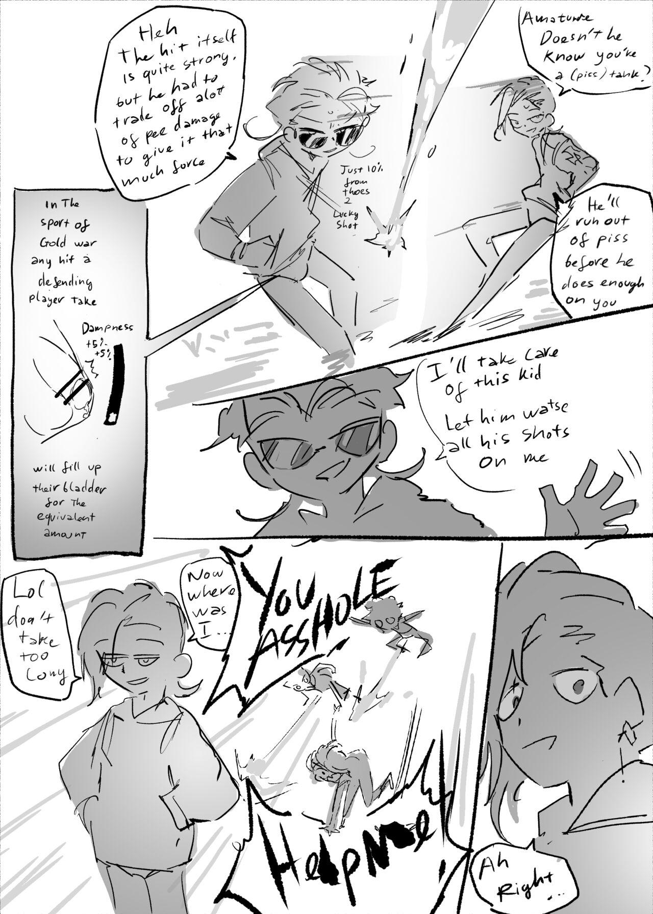 Piss Battlers page 8 full