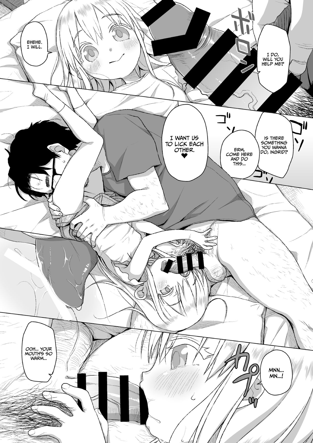 Uchi no Tonari no Shougakusei wa Kinpatsu Hekigan Ecchi Suki | The Girl Next Door Is A Blue-eyed Blonde That Loves Sex page 10 full