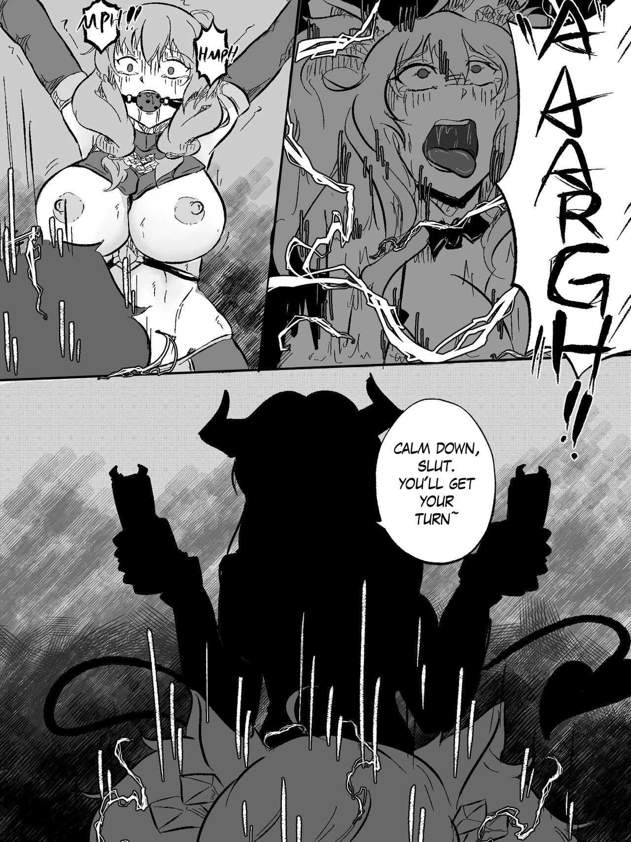 Slave Training - Taimanin Kirara & Komeiji + Bônus : Bad End - Tentacle Pit page 7 full