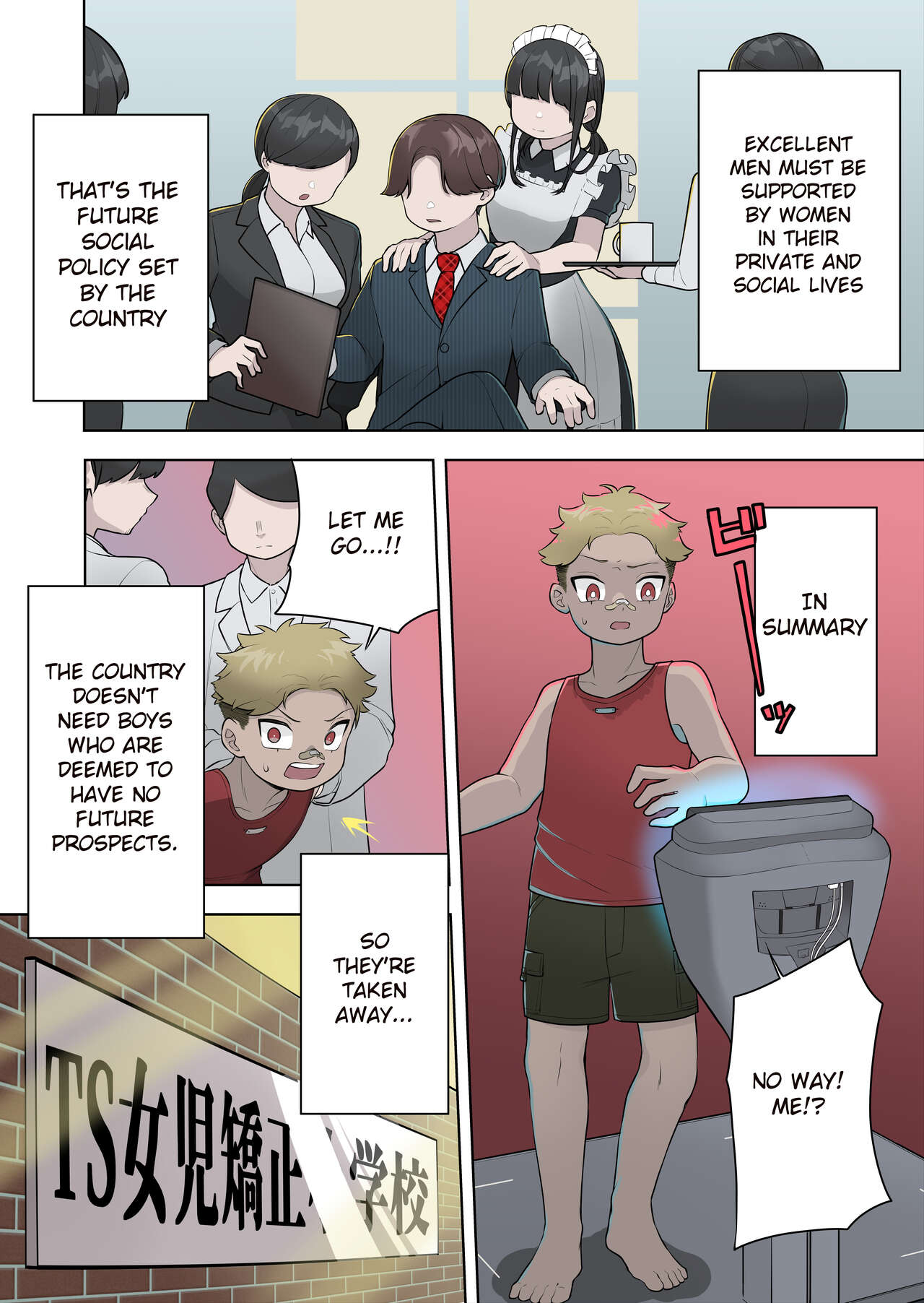 Kyousei Gimukyouiku! TS Ecchi na Onnanoko Kunrenkou! page 2 full