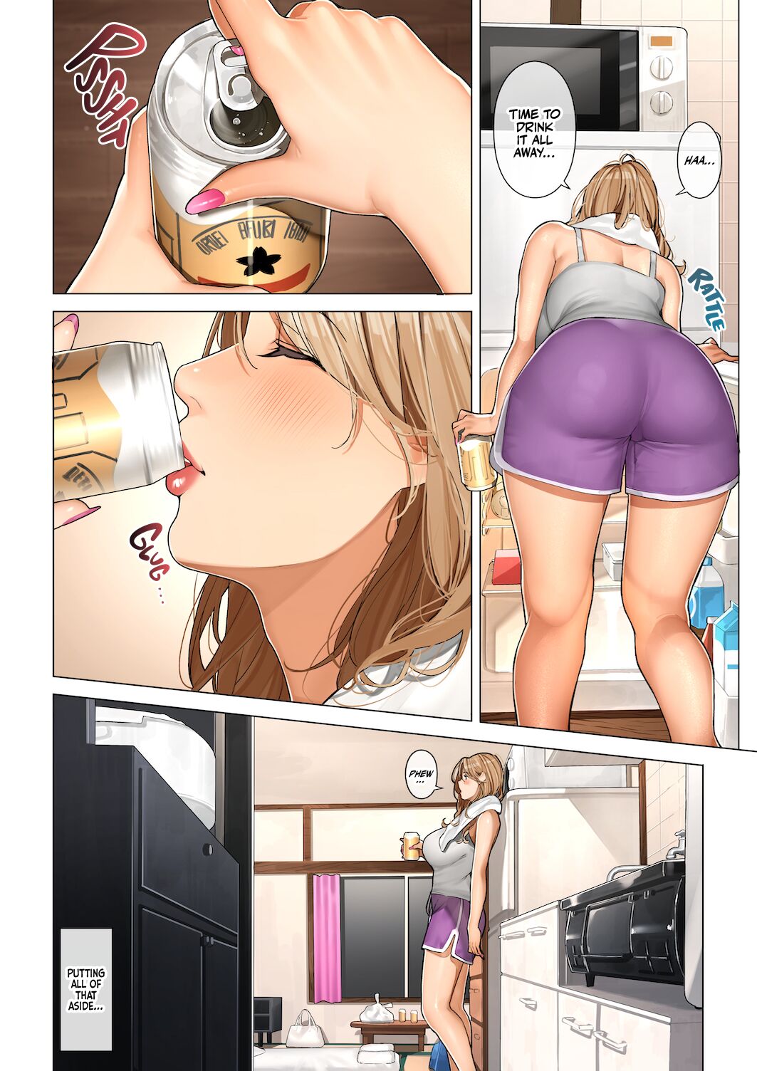 [Sakura no Tomoru Hi e] Gal Mama Anna-san [English] [korafu] Hentai - Raw  11