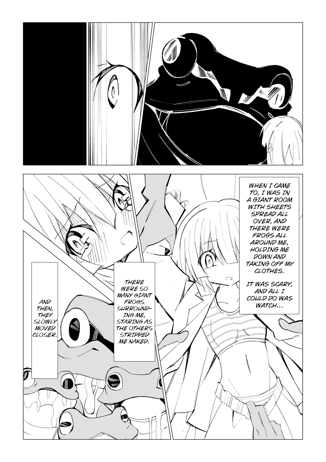 Kaeru Ryoujoku Nikki | Frog and Girl's Sex Diary page 6 full