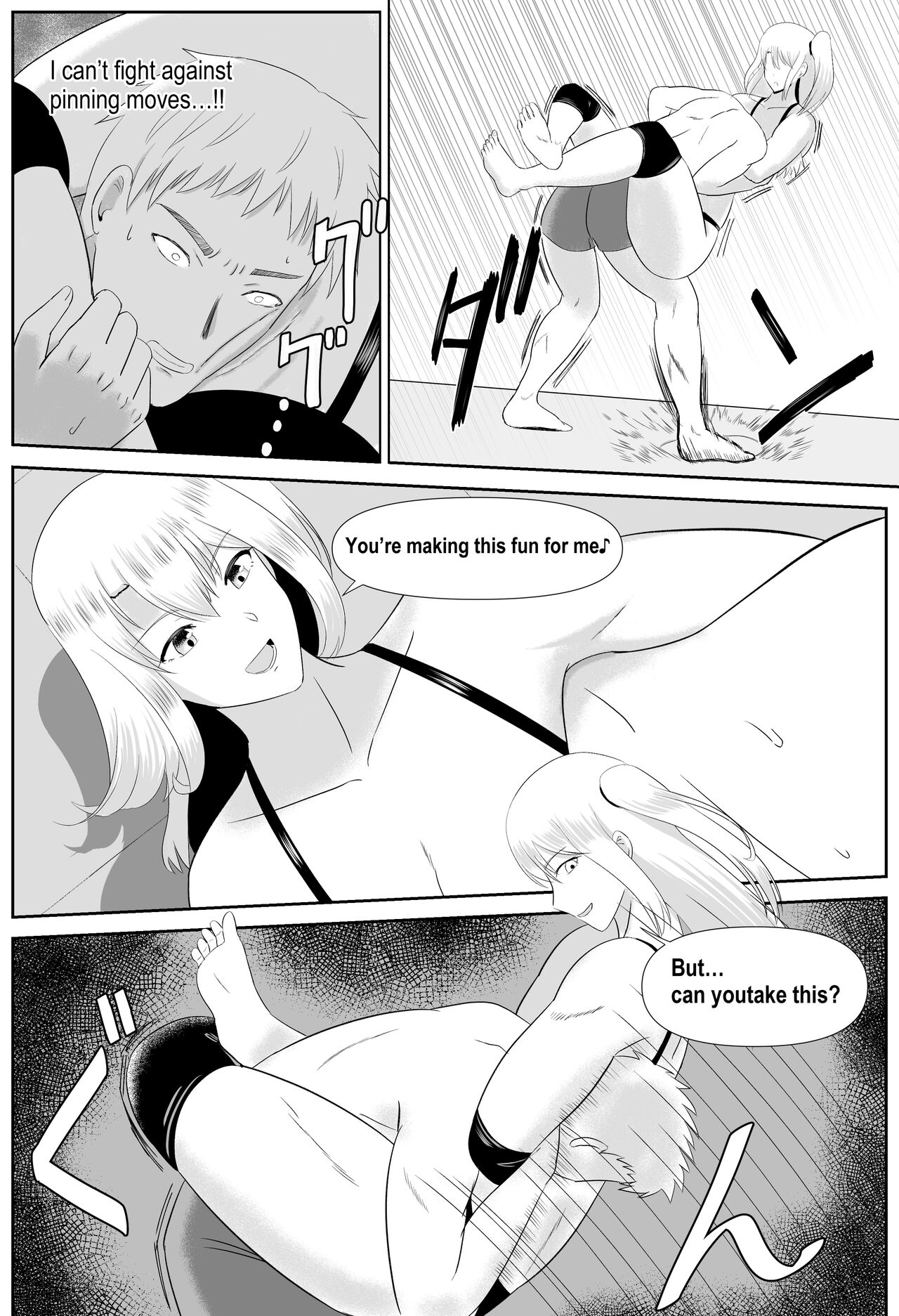 Taiman! -Saki-chan ni Maketakunai!- | Taiman! I Can't Let Saki Beat Me! page 5 full