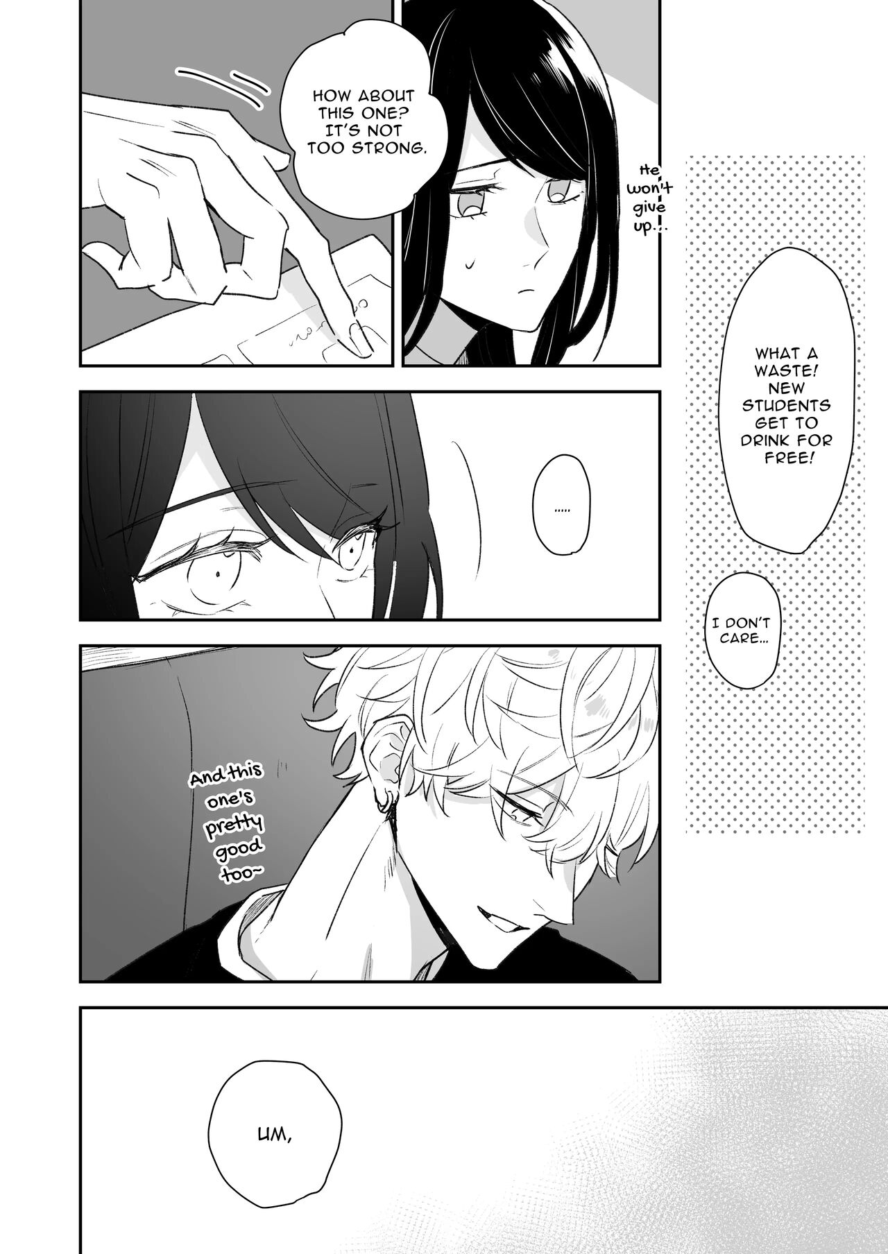 The Girl I Had My Eyes on at a New Student Party Was a Dominant Top With a Cold Attitude page 5 full