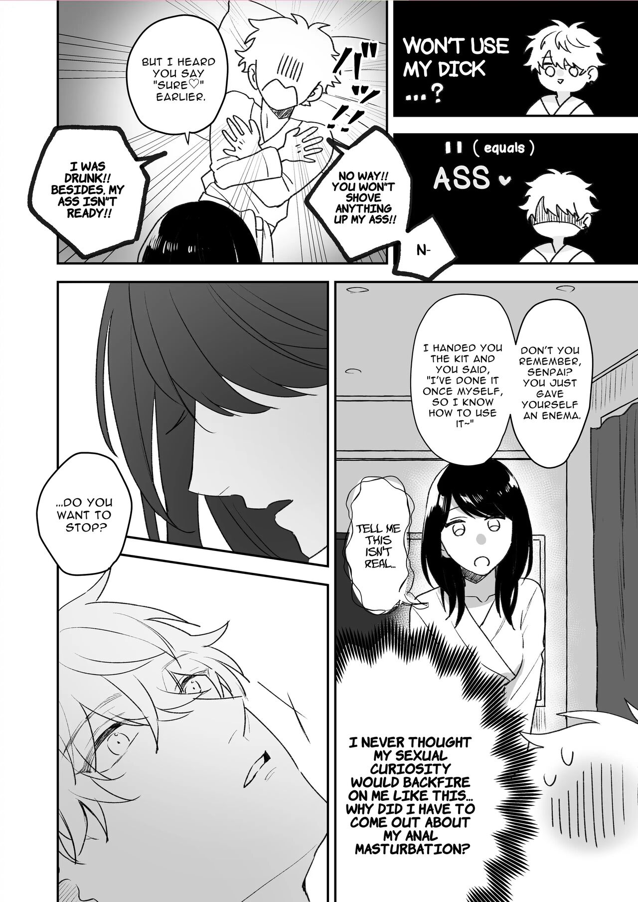 The Girl I Had My Eyes on at a New Student Party Was a Dominant Top With a Cold Attitude page 9 full