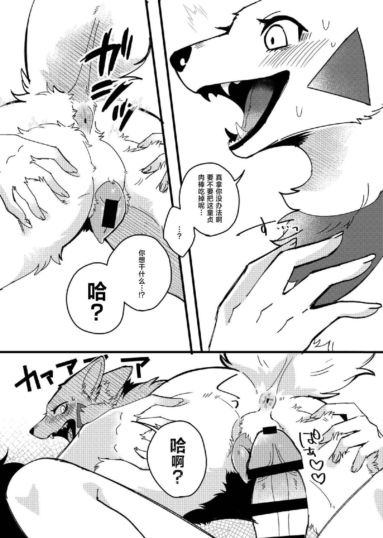 メスガキ謎犬をわからせたい page 8 full