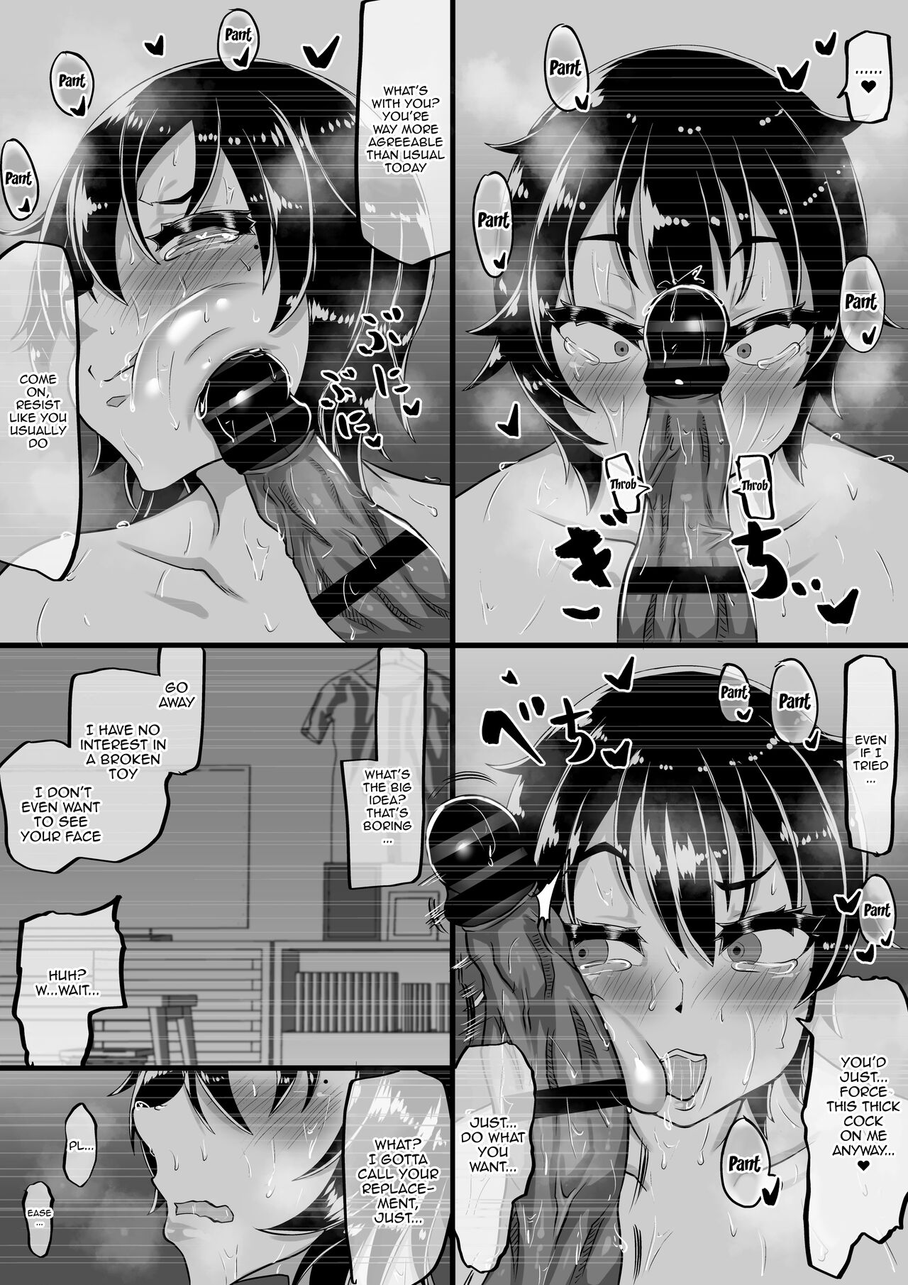 [Chae] Furin Chuudoku ni Natta Kanojo wa Yori Tsuyoi Shigeki o Motomete Netorare Douga o Kareshi ni Okuru | A Girlfriend Addicted to Cheating Sends a Netorare Video To Her Boyfriend In Search of Greater Stimulus [English] {Doujins.com} Hentai - Raw  68