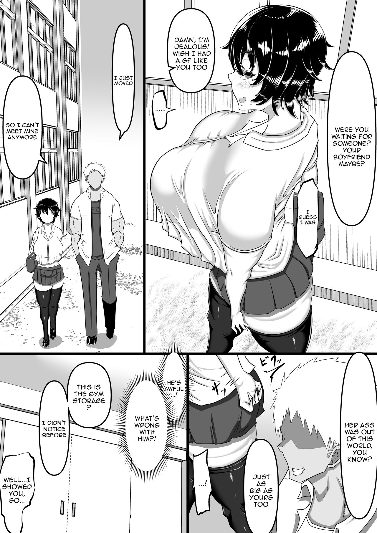 [Chae] Furin Chuudoku ni Natta Kanojo wa Yori Tsuyoi Shigeki o Motomete Netorare Douga o Kareshi ni Okuru | A Girlfriend Addicted to Cheating Sends a Netorare Video To Her Boyfriend In Search of Greater Stimulus [English] {Doujins.com} Hentai - Raw  7