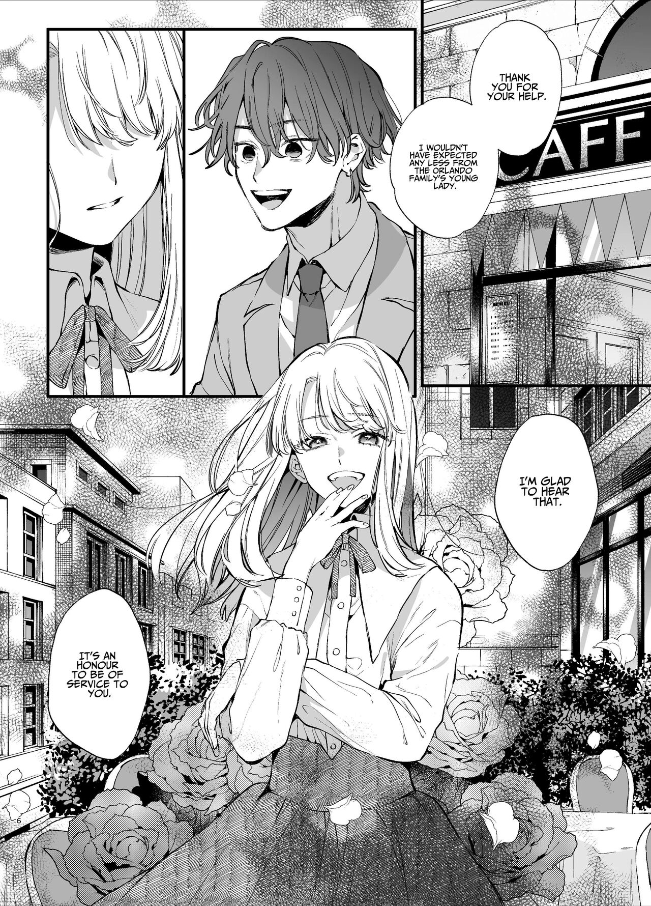 Shini gē ni Tensei Shita Mafia jō wa Henai Supai ni te Kagome ni Sareru | The Spy Who Ravished Me ~Reborn As a Mafia Princess in a Deadly Game~ page 6 full