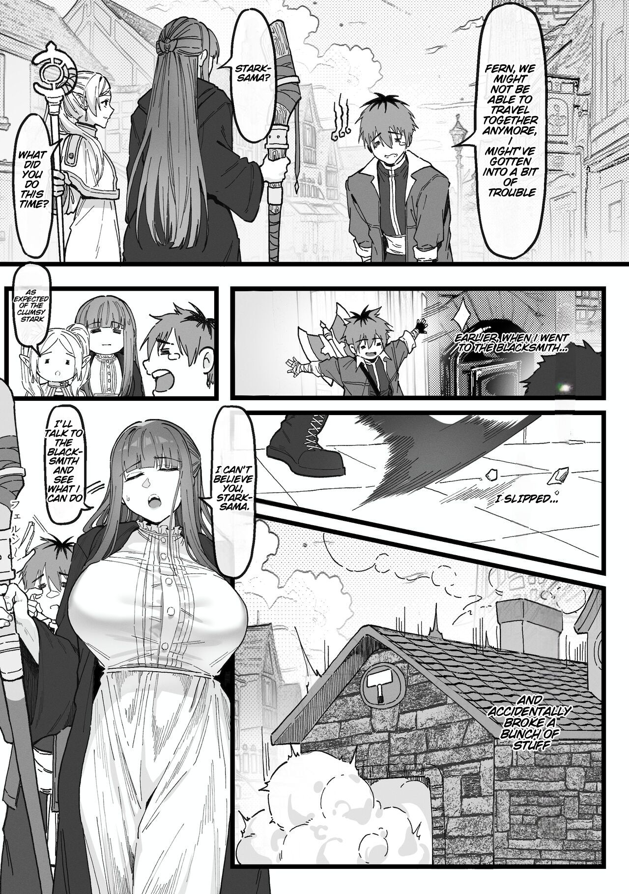 Adventuring With The Clumsy Stark-sama  Occhokochoi Stark-sama to Bouken page 2 full