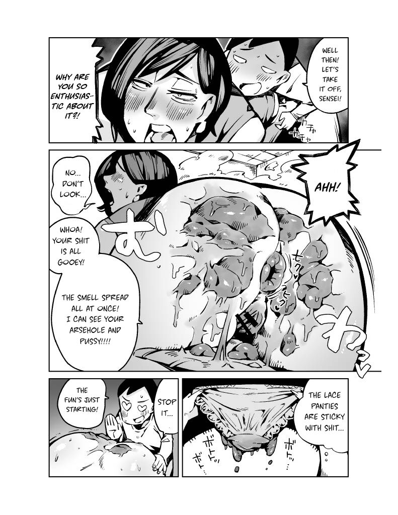 Dekashiri Hitozuma Kateikyoushi wa Seito no Ie de Unko o Morasu | My Tutor Defecated At My House page 10 full