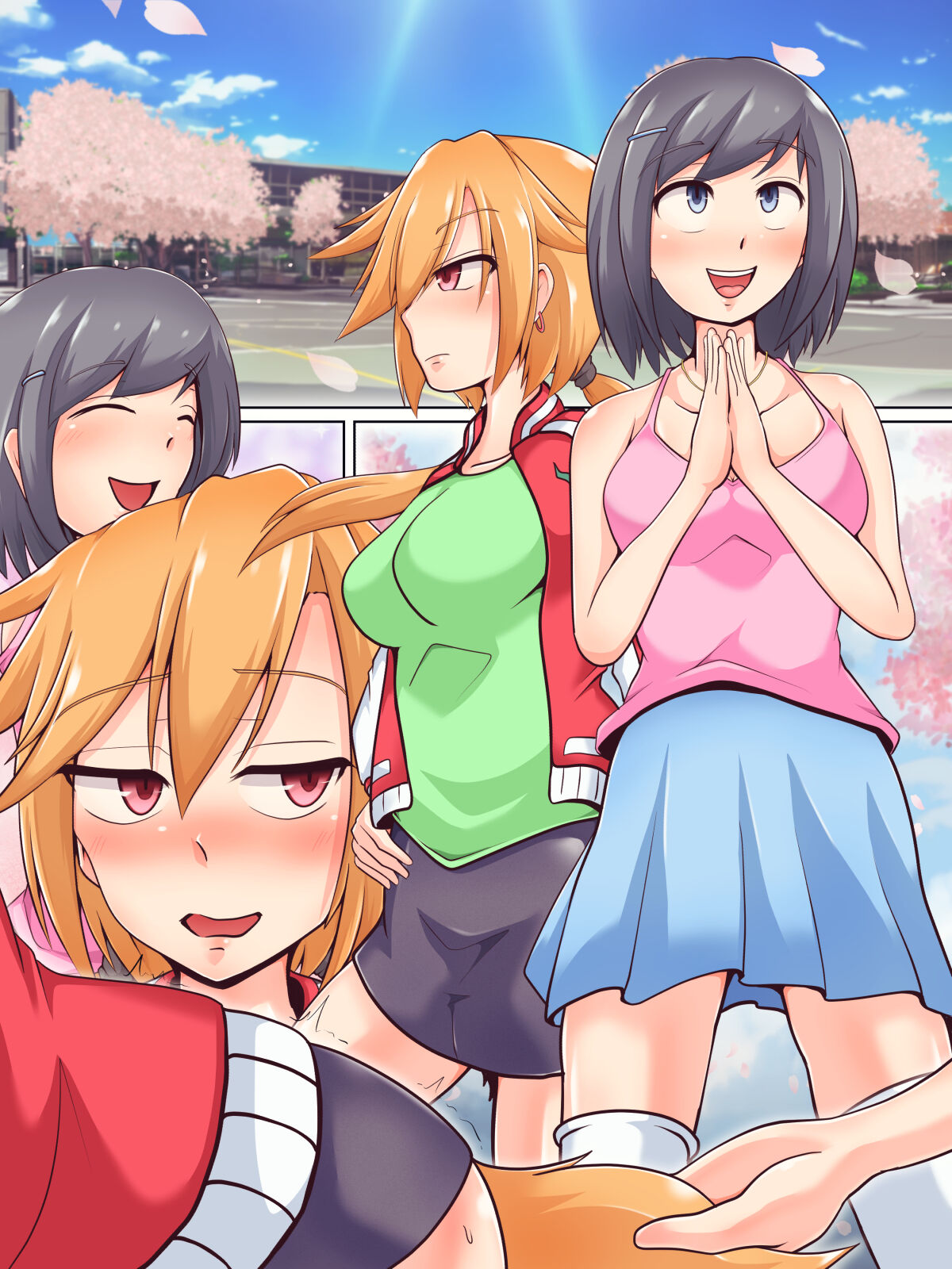 JD Couple to Inu no Seikatsu - Doggy life of the university women couple. page 4 full