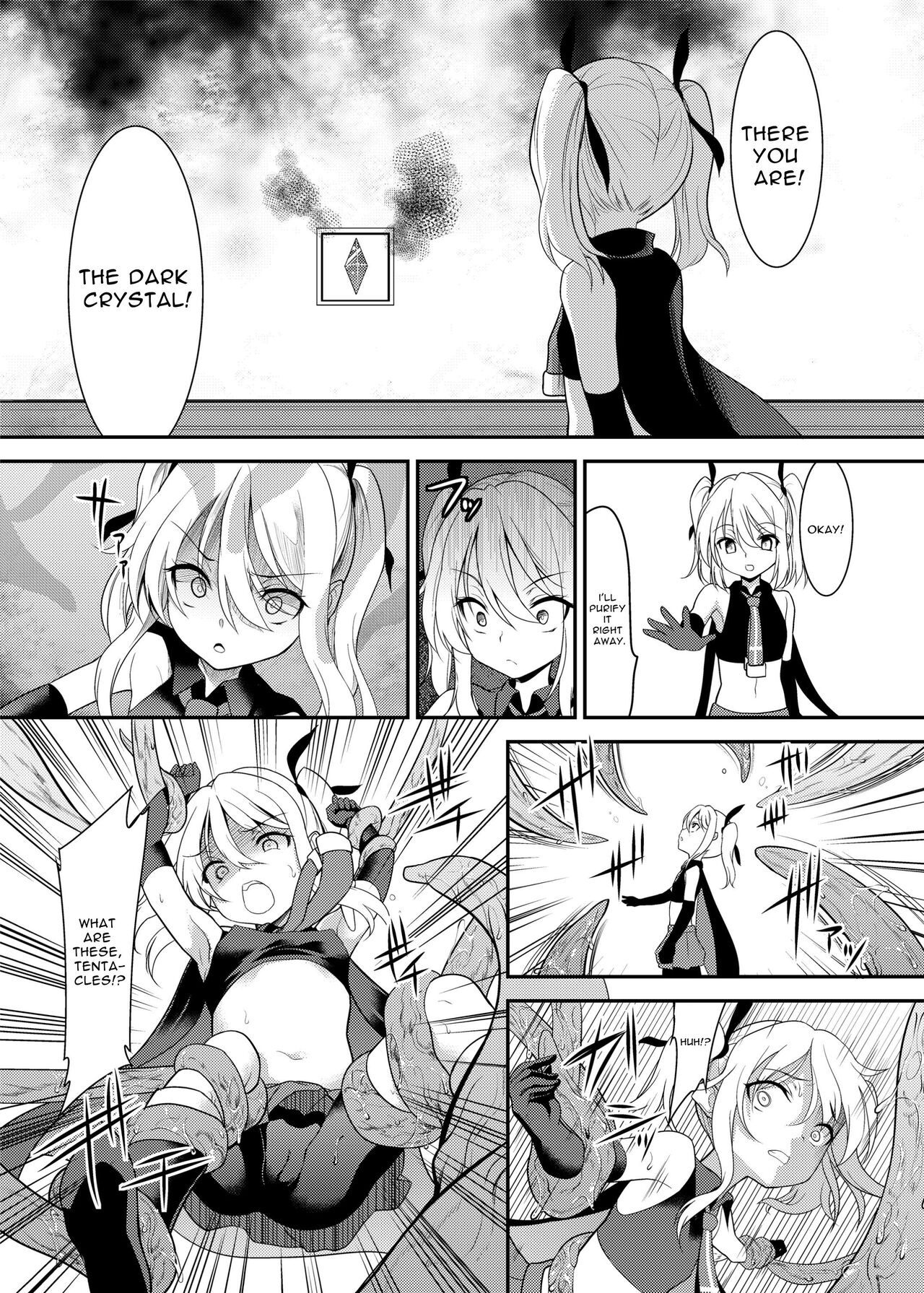 Kaitou Shoujo Mysty Lady ~Muku na Henshin Heroine wa Shokushu to Minshuu ni Otosareru~ | Phantom Thief Misty Lady ~Pure Transforming Heroine Sullied by Tentacles and Scoundrels~ page 6 full