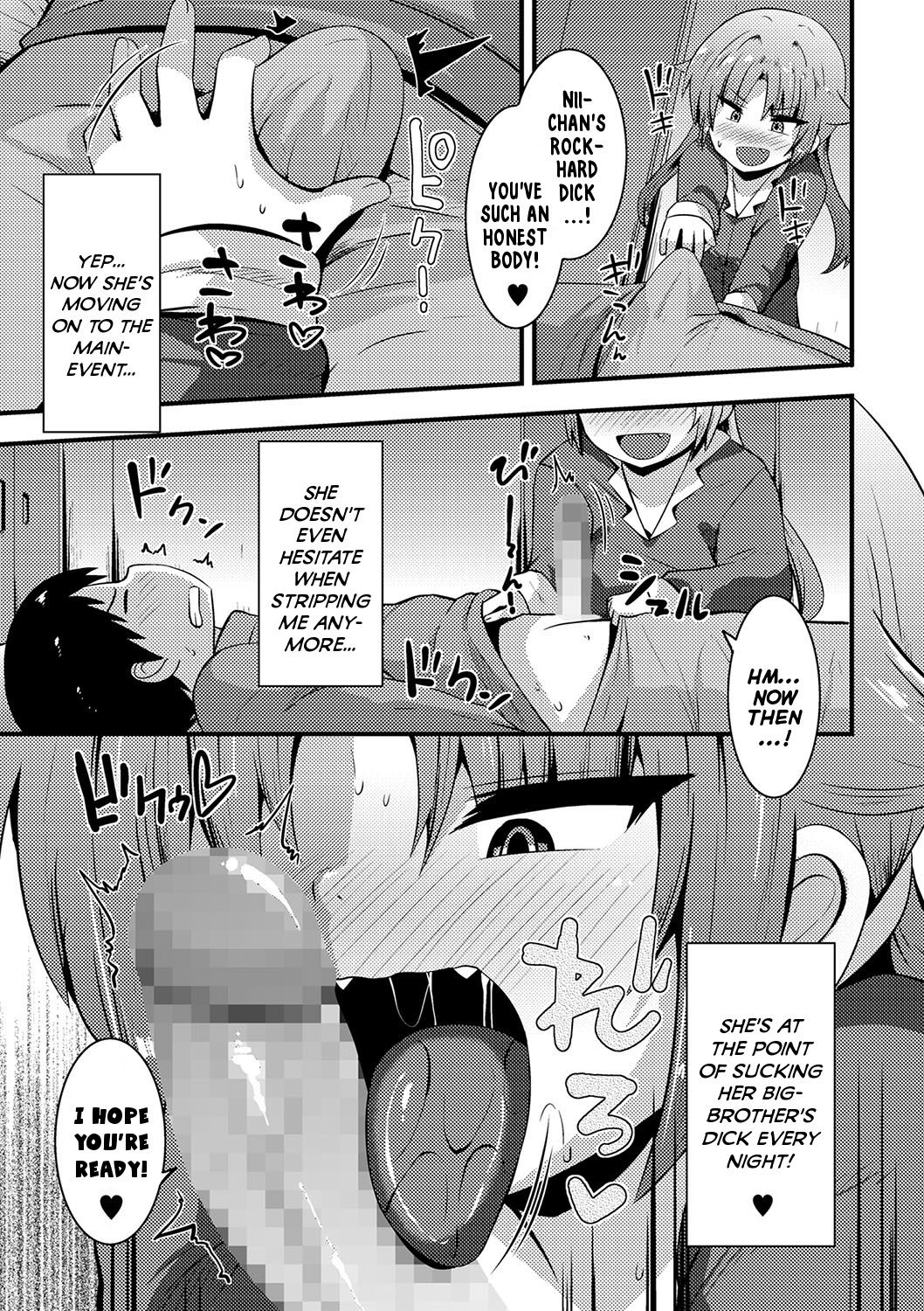 Neteru Aida ni Chinpo wo Shaburi ni Kuru Imouto | My Little Sister Comes To Suck My Dick Whenever I'm Sleeping page 7 full