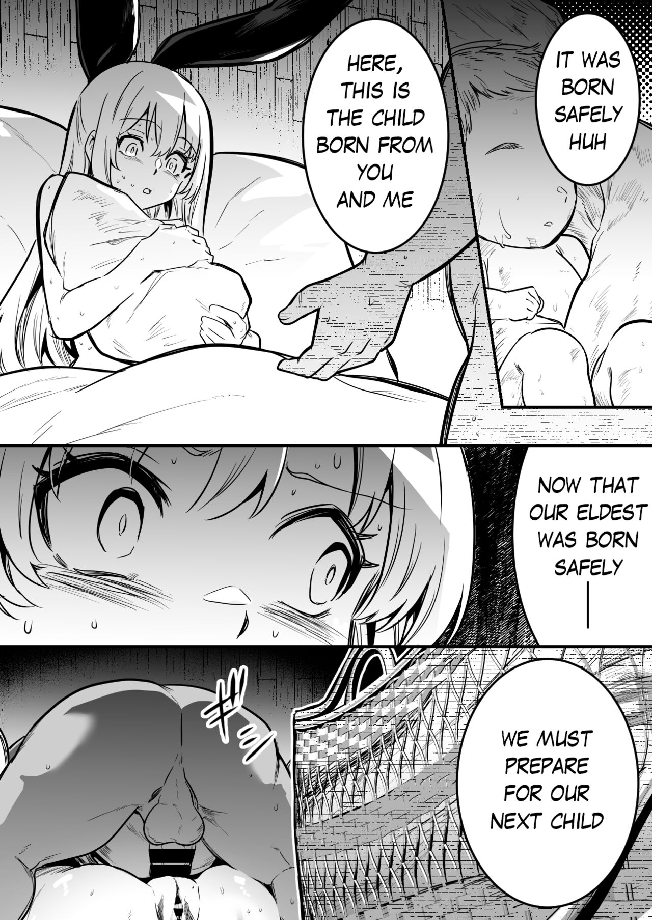 Yadoya no Oyaji ni Suiminkan Sareta Kekka, Ninshin Shussan shite Shimau Boukensha-chan page 4 full