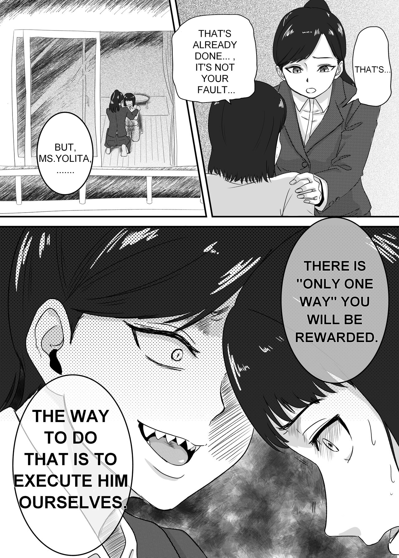 Kuro no shinshoku 2～Black Venom～ English Version page 8 full