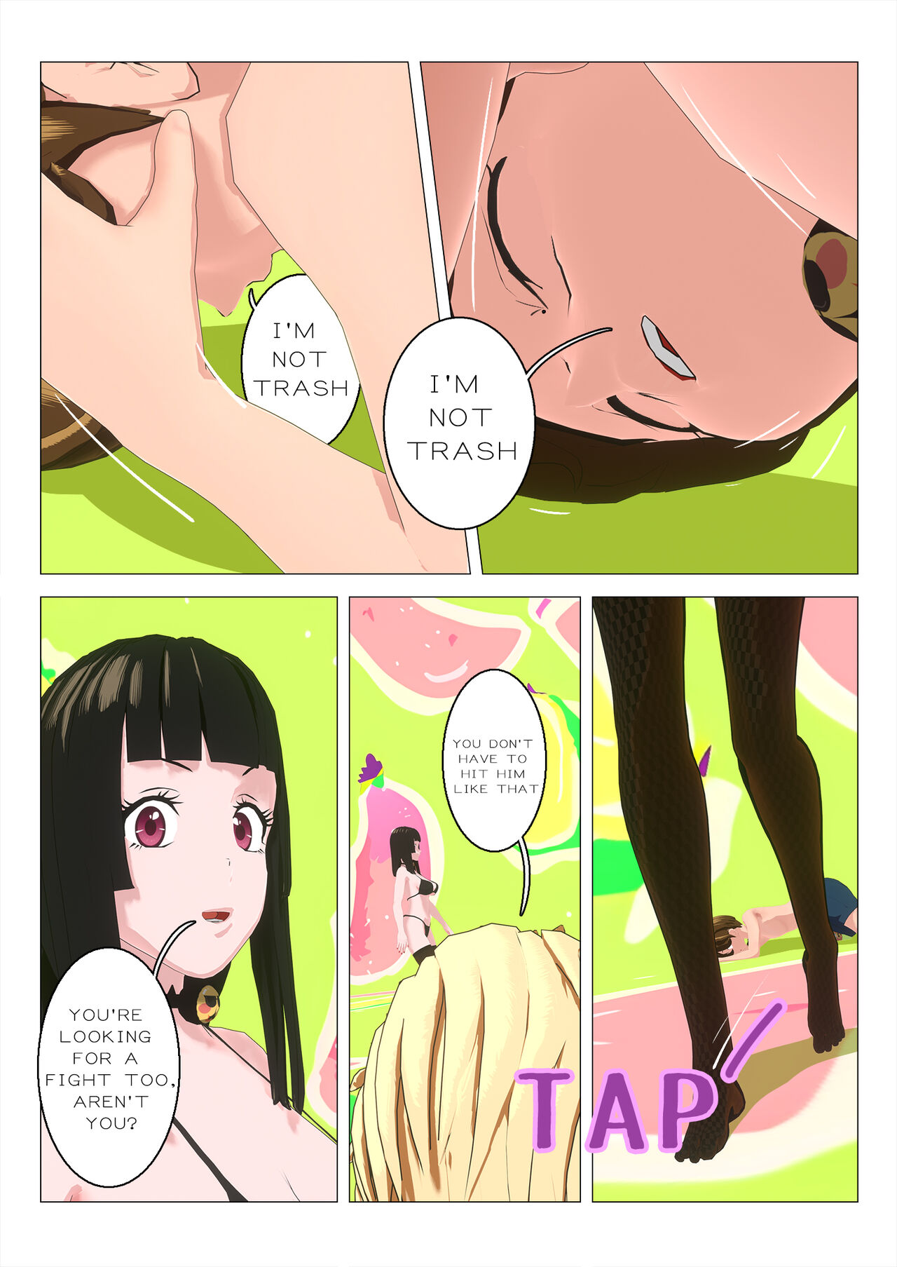 Sex Game Level 3-2 page 8 full