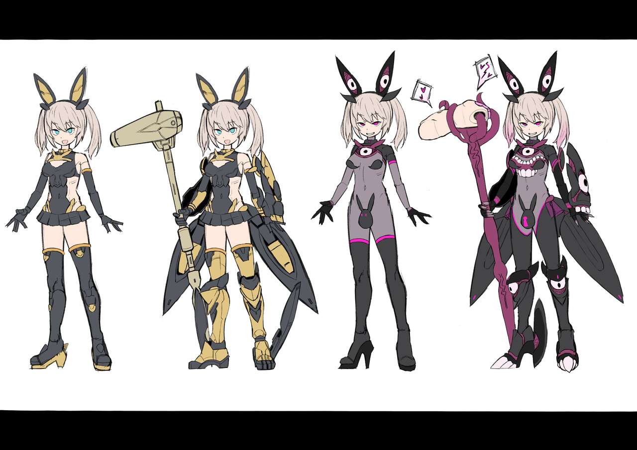 A manga in which Tsukirna-chan is eroded by ●-sama and immediately swears allegiance page 6 full