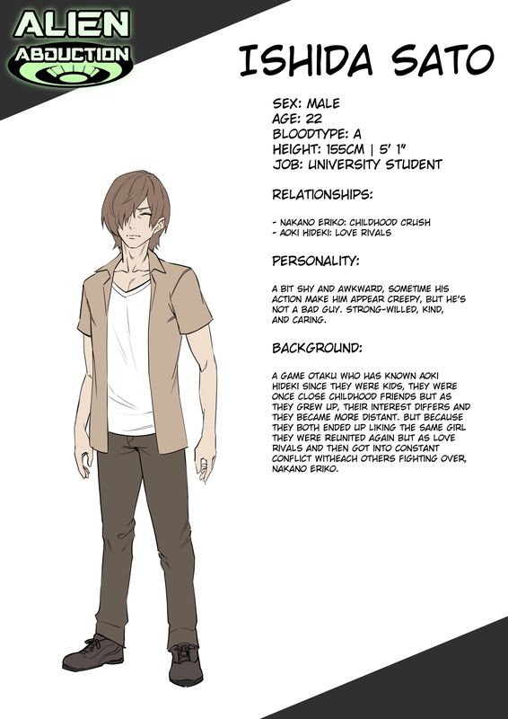 Alien Abduction Character Profiles page 3 full