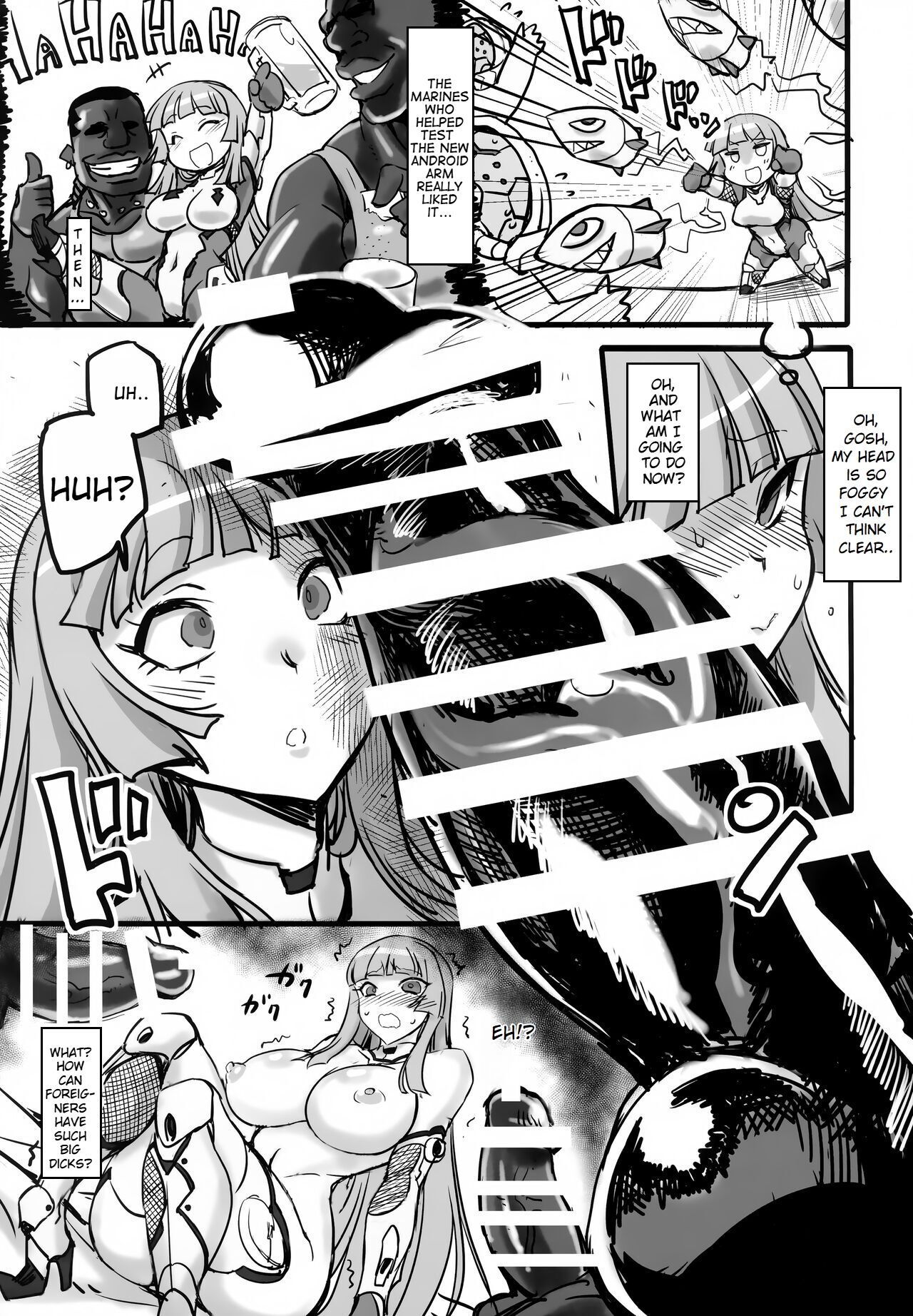 Fuujin Kuroi Taimanin Asuka Kokujin Chinpo Kairakuzuke ni Otosu page 7 full