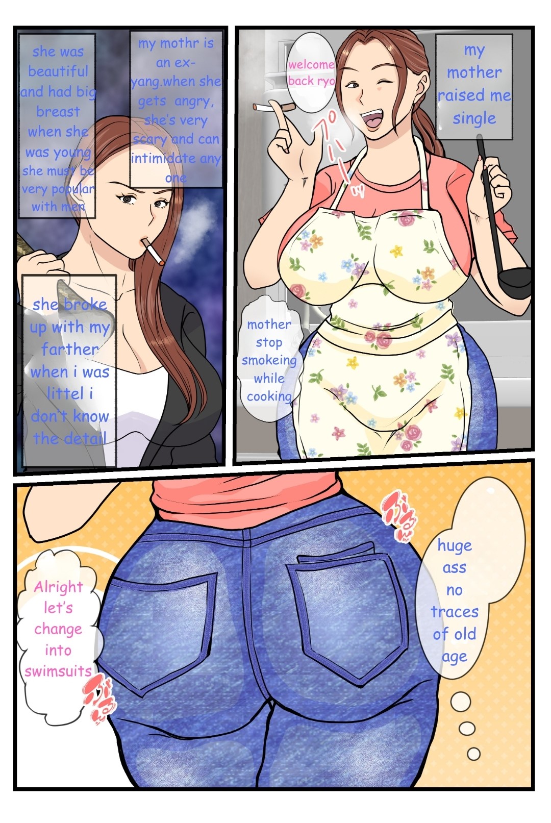Moto Yan Haha, Mujintou nite Mesu ni naru Zenpen page 5 full