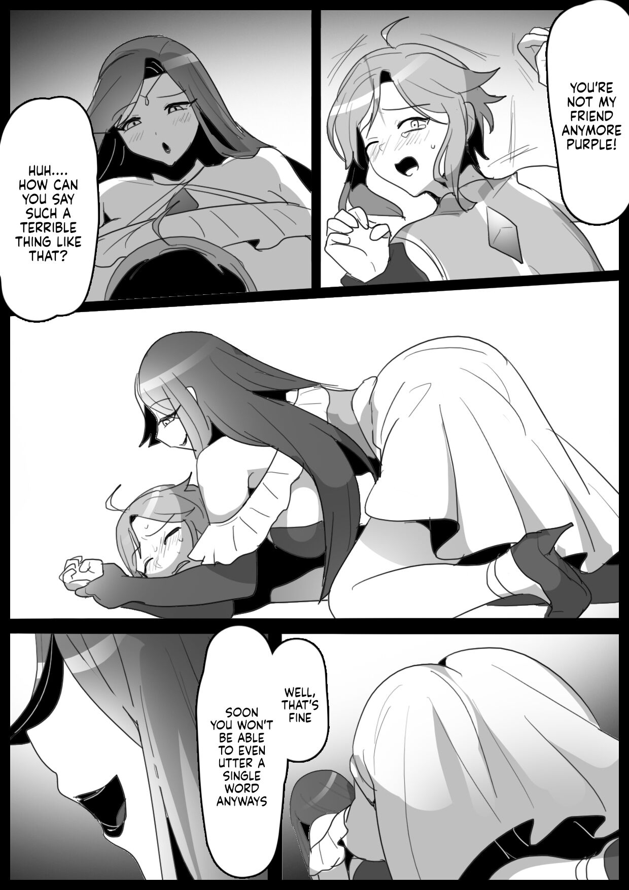 Mahou Senshi, Shinjiteita Nakama ni Uragirare, Kyuushuu Sareru Hanashi page 8 full