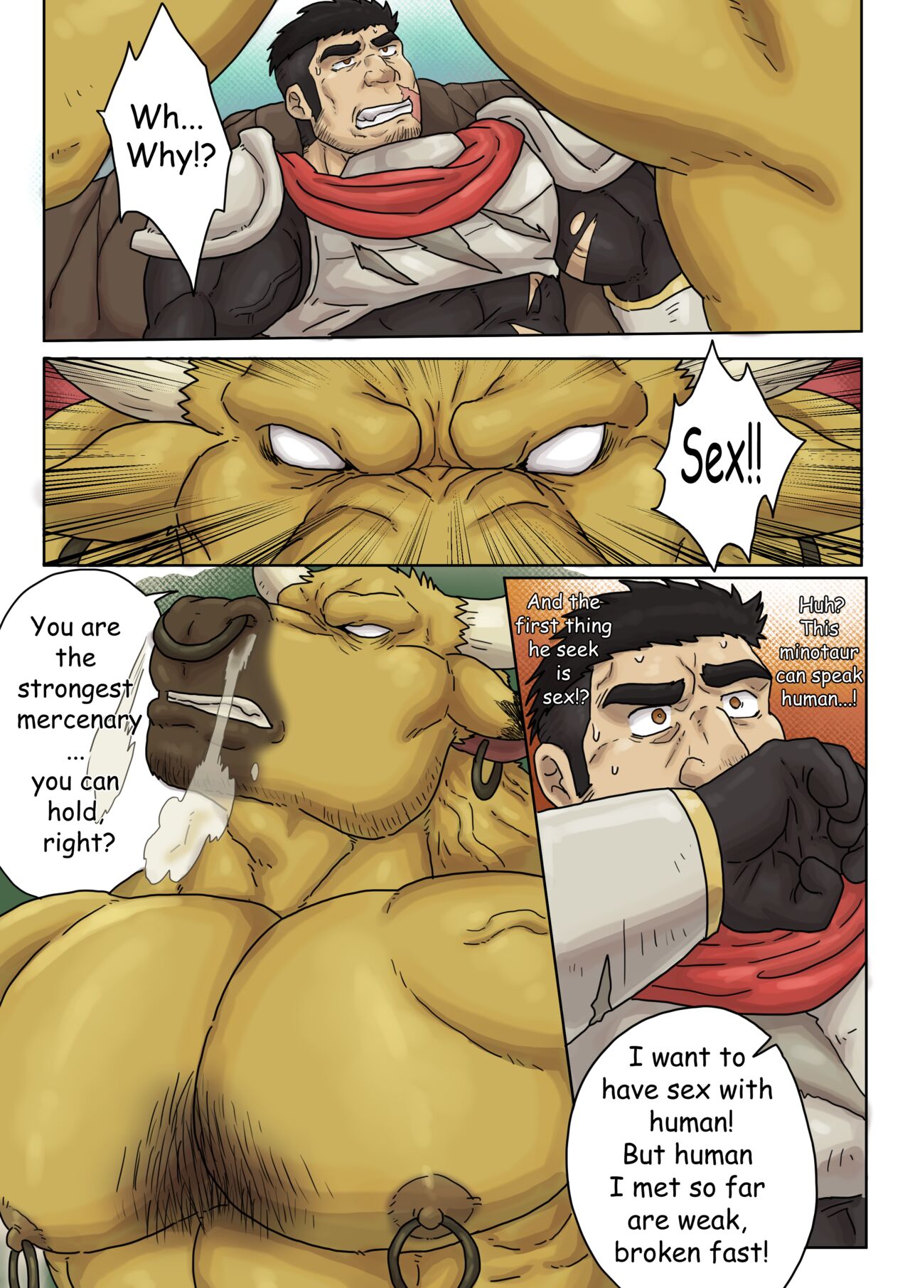 The strongest mercenary is Monster complex Part I page 5 full