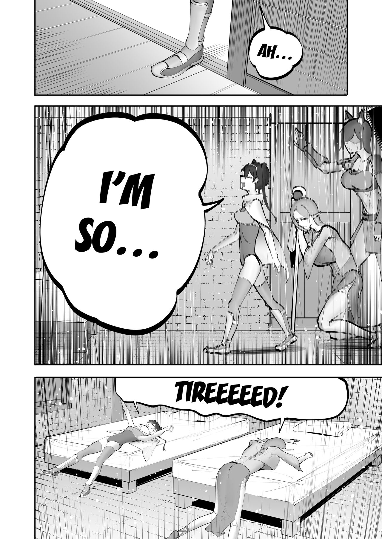 Nakama no Juujin ga Futanari ni Natte shimatta Hanashi page 3 full