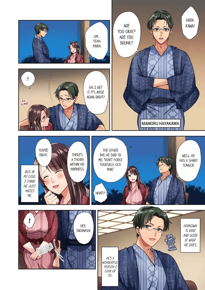 Itte mo Owaranai Shain Ryokou "Watashi / Osananajimi ni Sounyuu re Rare Chatteru...!" 1-3 | Company Outing That Never Ends Even if I Cum - “I’m Fucked by My Childhood Friend…!” 1-3 page 5 full