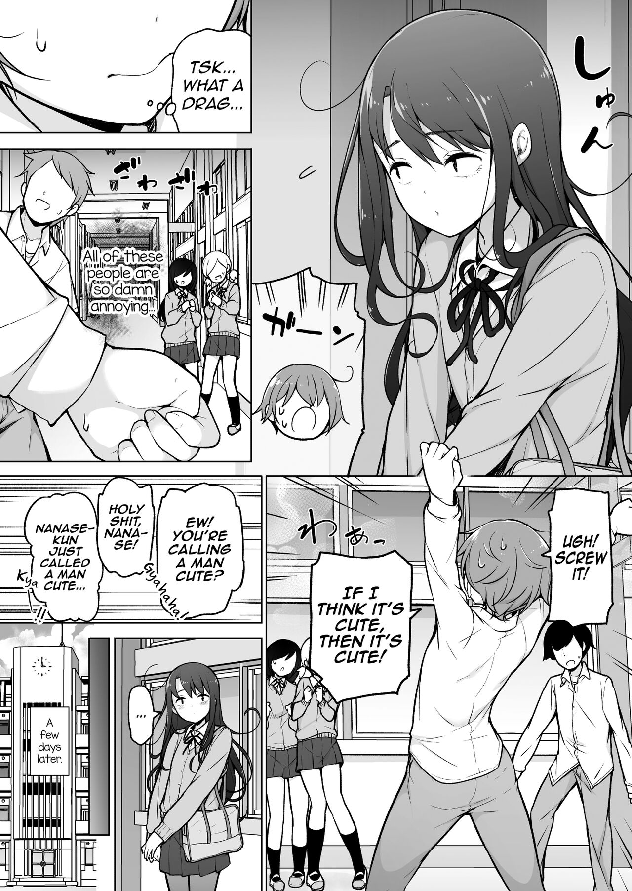 Otokonoko Doushi page 8 full