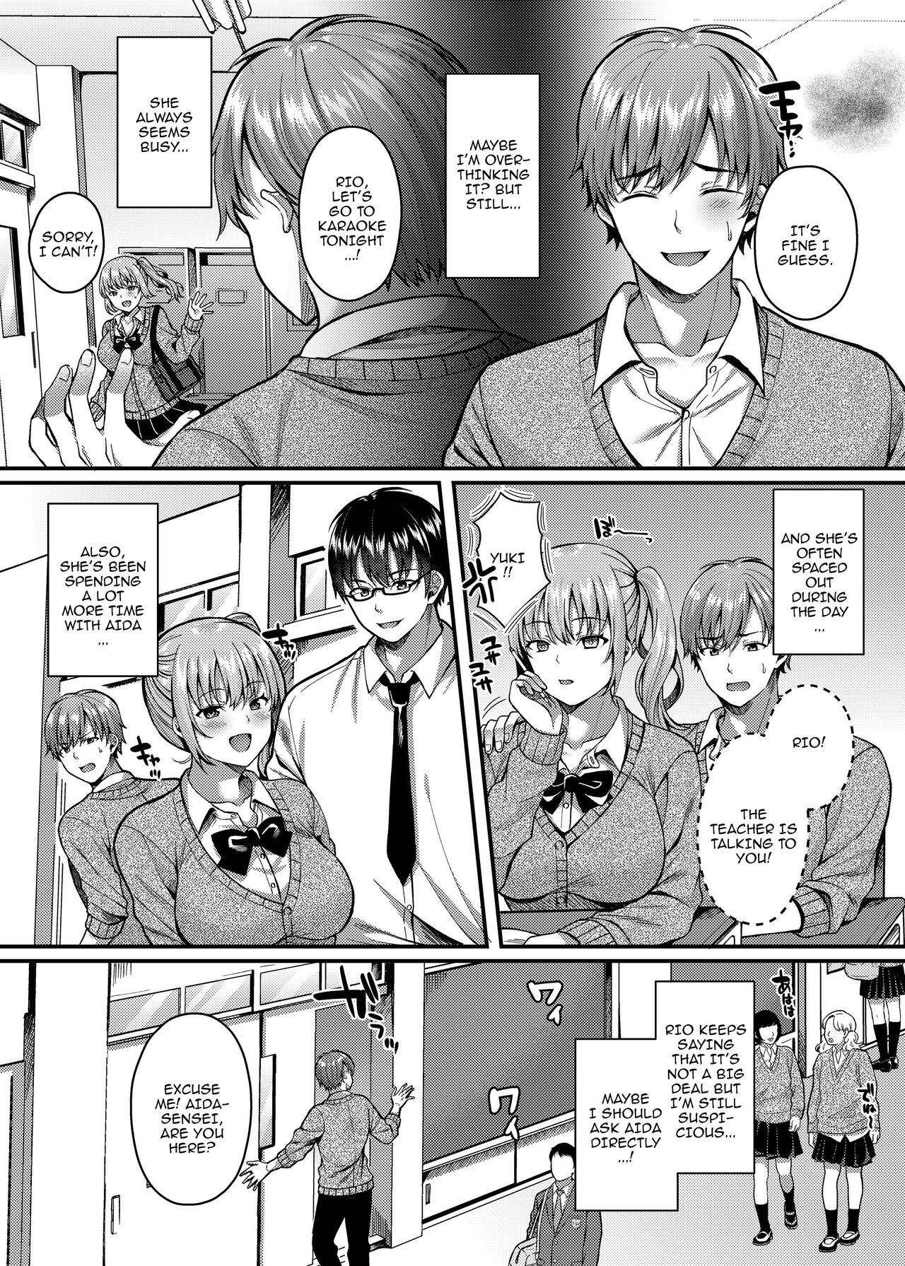Pakopako Saimin JK 3 ~Namaiki Gal no Houkago Seijijou~ | Schoolgirl Hypno Sex 3 ~A Bratty Gal's After School Sexual Situation~ page 4 full