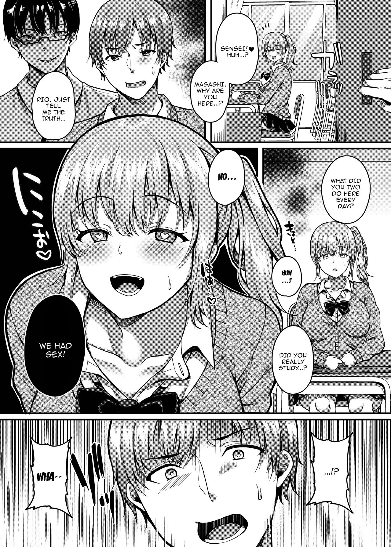 Pakopako Saimin JK 3 ~Namaiki Gal no Houkago Seijijou~ | Schoolgirl Hypno Sex 3 ~A Bratty Gal's After School Sexual Situation~ page 7 full