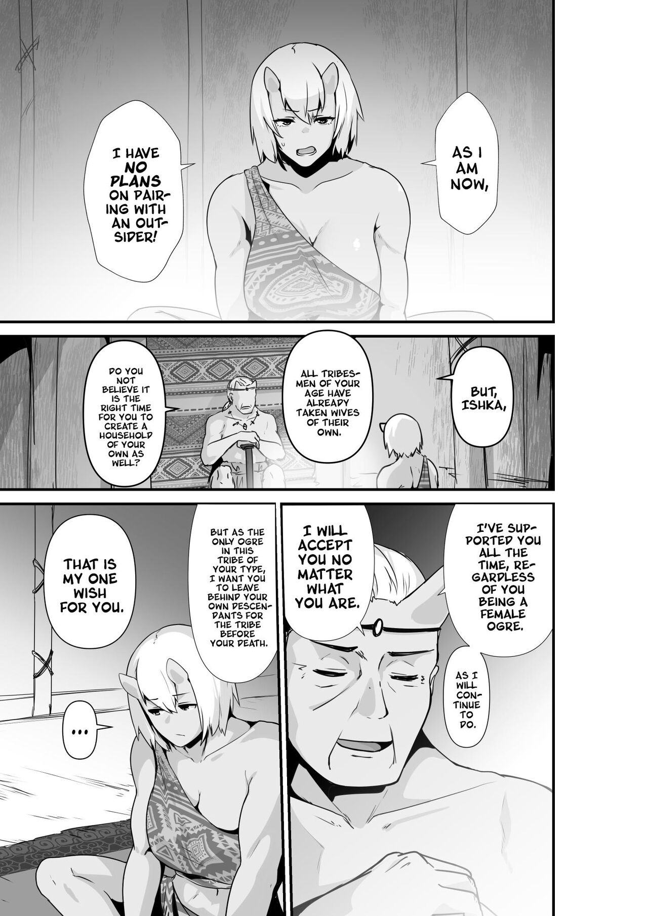 Elf to Orge ga Love-love Ecchi suru Ohanashi | Passionate Ogre And Elf Sex page 5 full