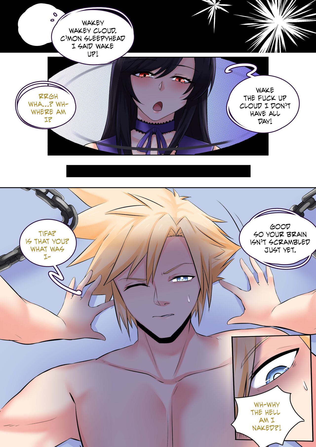 Final Fantasy VII: Honeybee Inn page 8 full