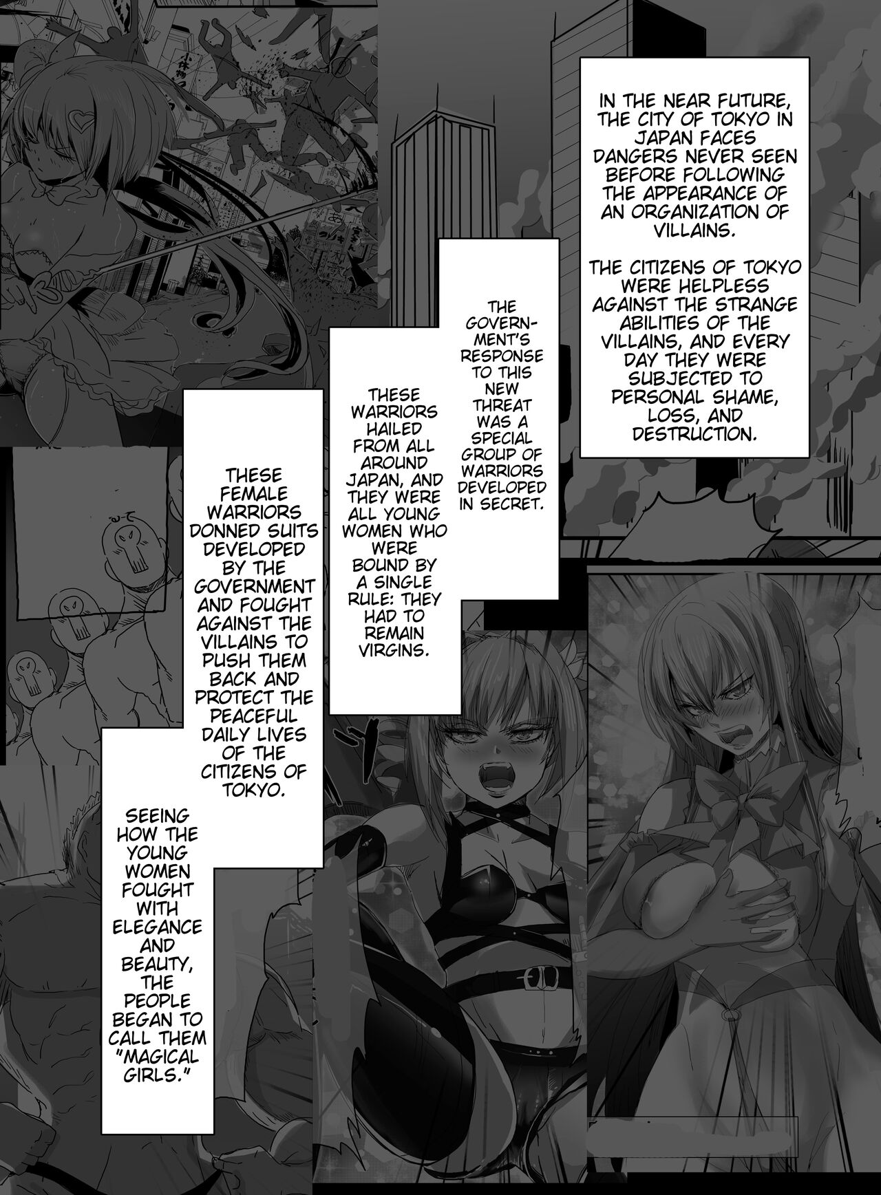 Mahou Shoujo VS Saimin Kyoujin page 2 full