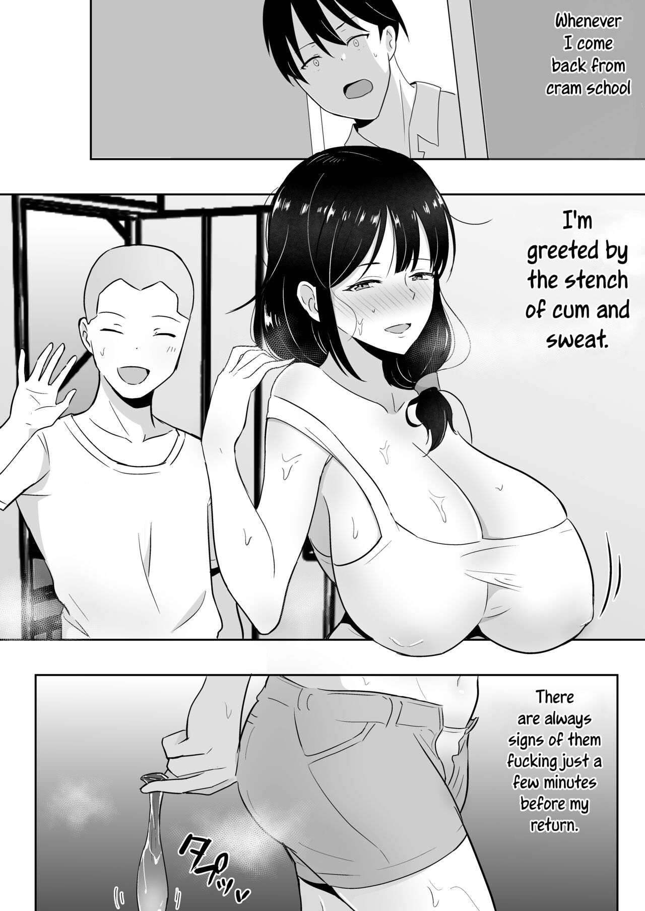 [tarobaumu] TomoKano Kaa-chan 3 ~Daisuki na Hahaoya ga Akuyuu Chinpo ni Haramu made~ [English] [joobuspaidatr] Hentai - Raw  12