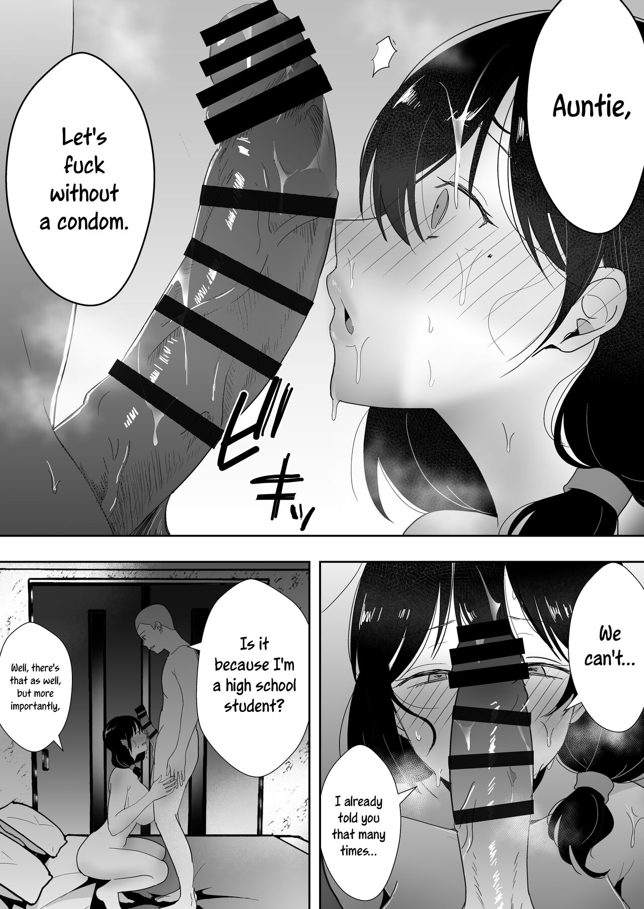 [tarobaumu] TomoKano Kaa-chan 3 ~Daisuki na Hahaoya ga Akuyuu Chinpo ni Haramu made~ [English] [joobuspaidatr] Hentai - Raw  58