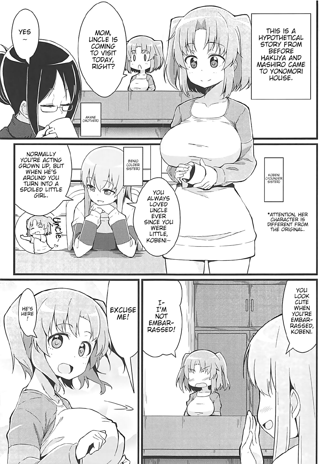 Kobeni to Oji-chan | Kobeni And Uncle page 2 full
