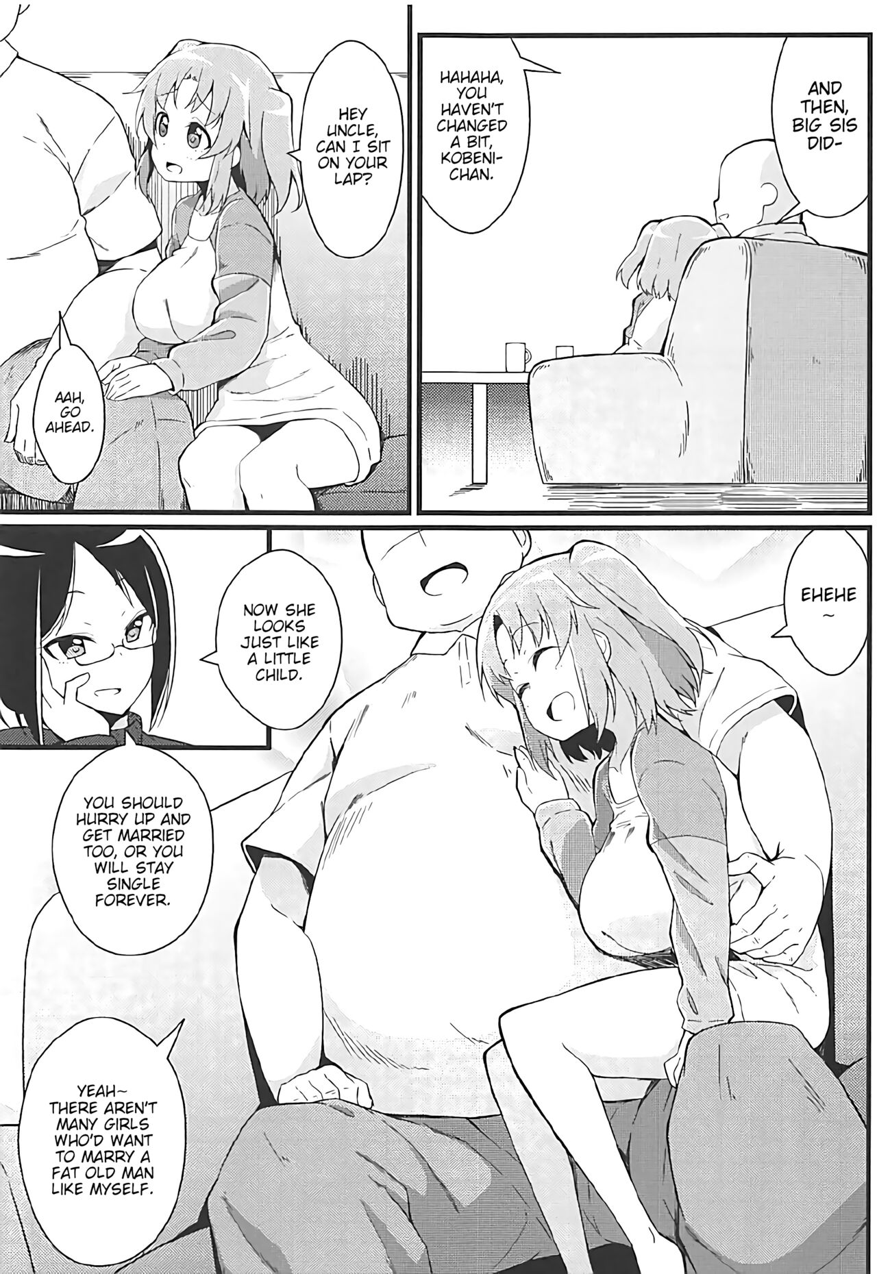 Kobeni to Oji-chan | Kobeni And Uncle page 4 full