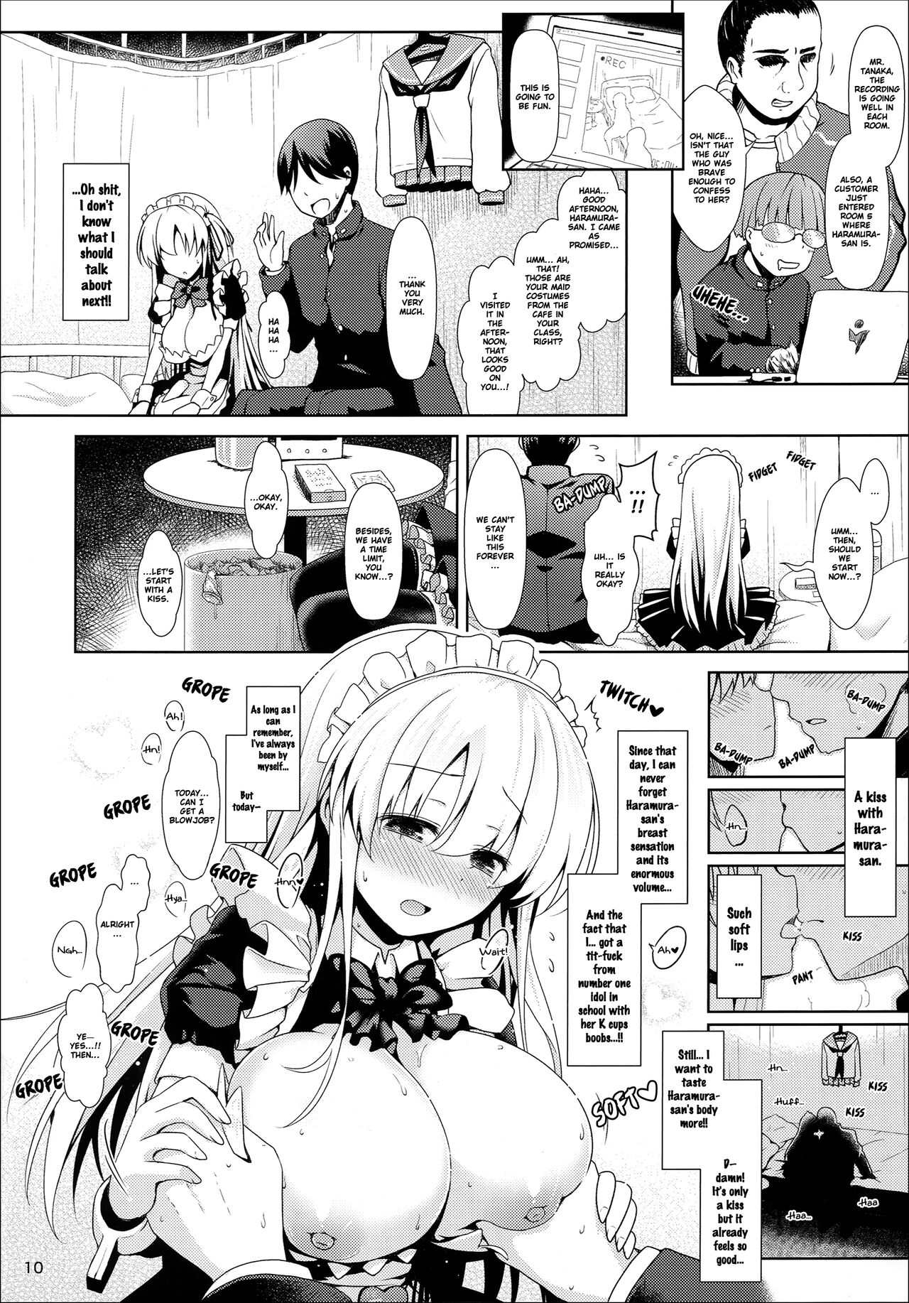 Nodocchi to Yareru Uwasa no Gakusai Yaribeya page 9 full