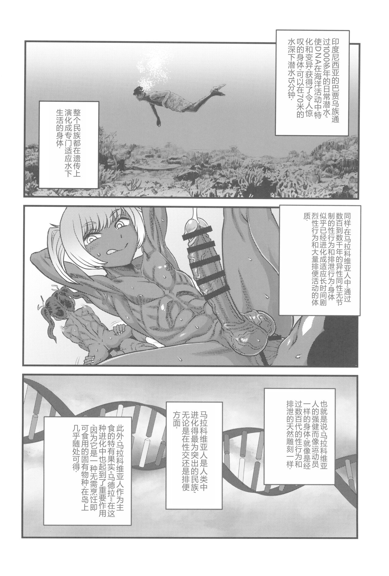 Dankon no Ethnography -Malakovia no Sei to Haisetsu- | 格拉・阿玛拉科维亚的性与排泄-男根的欲望 page 10 full
