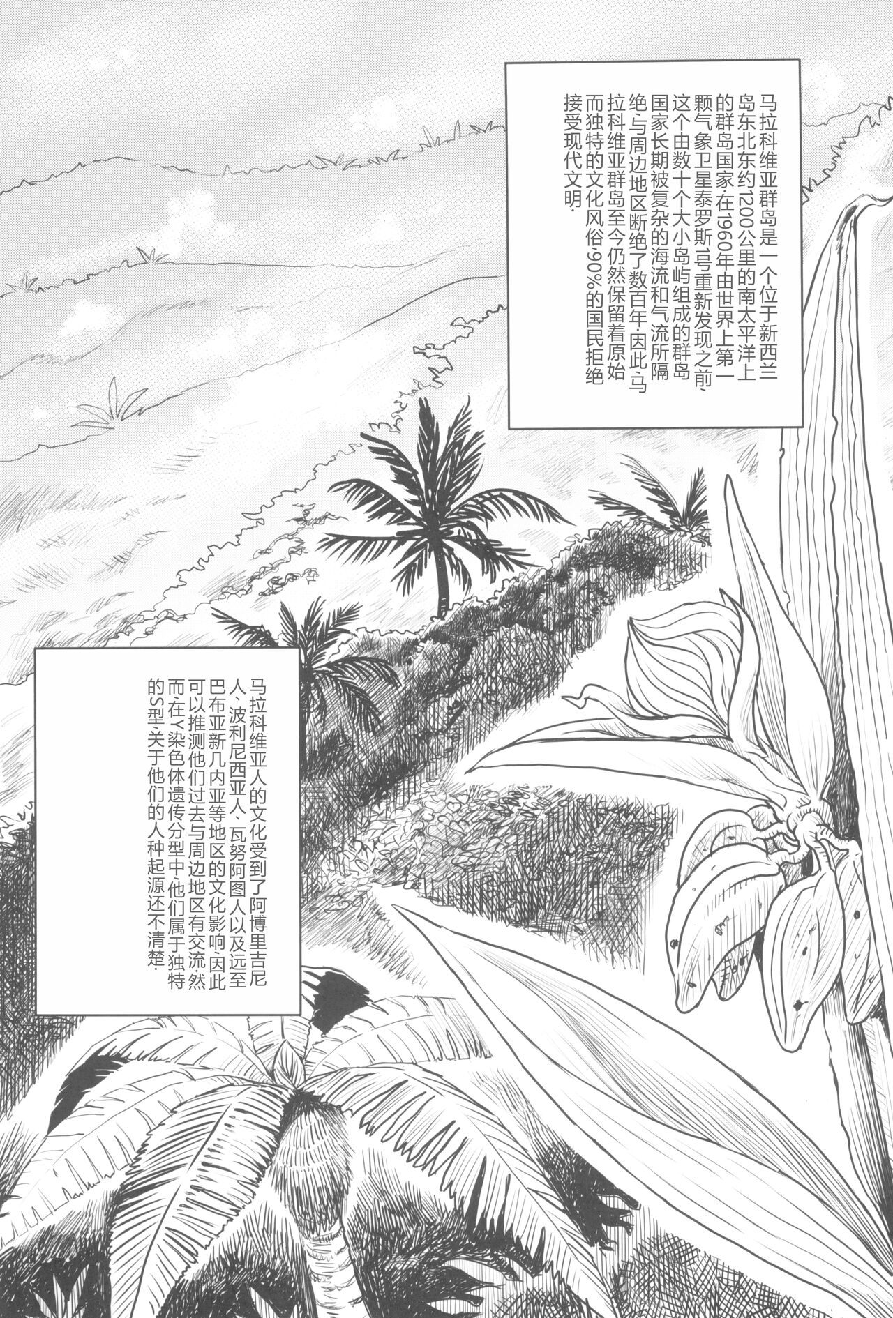 Dankon no Ethnography -Malakovia no Sei to Haisetsu- | 格拉・阿玛拉科维亚的性与排泄-男根的欲望 page 3 full