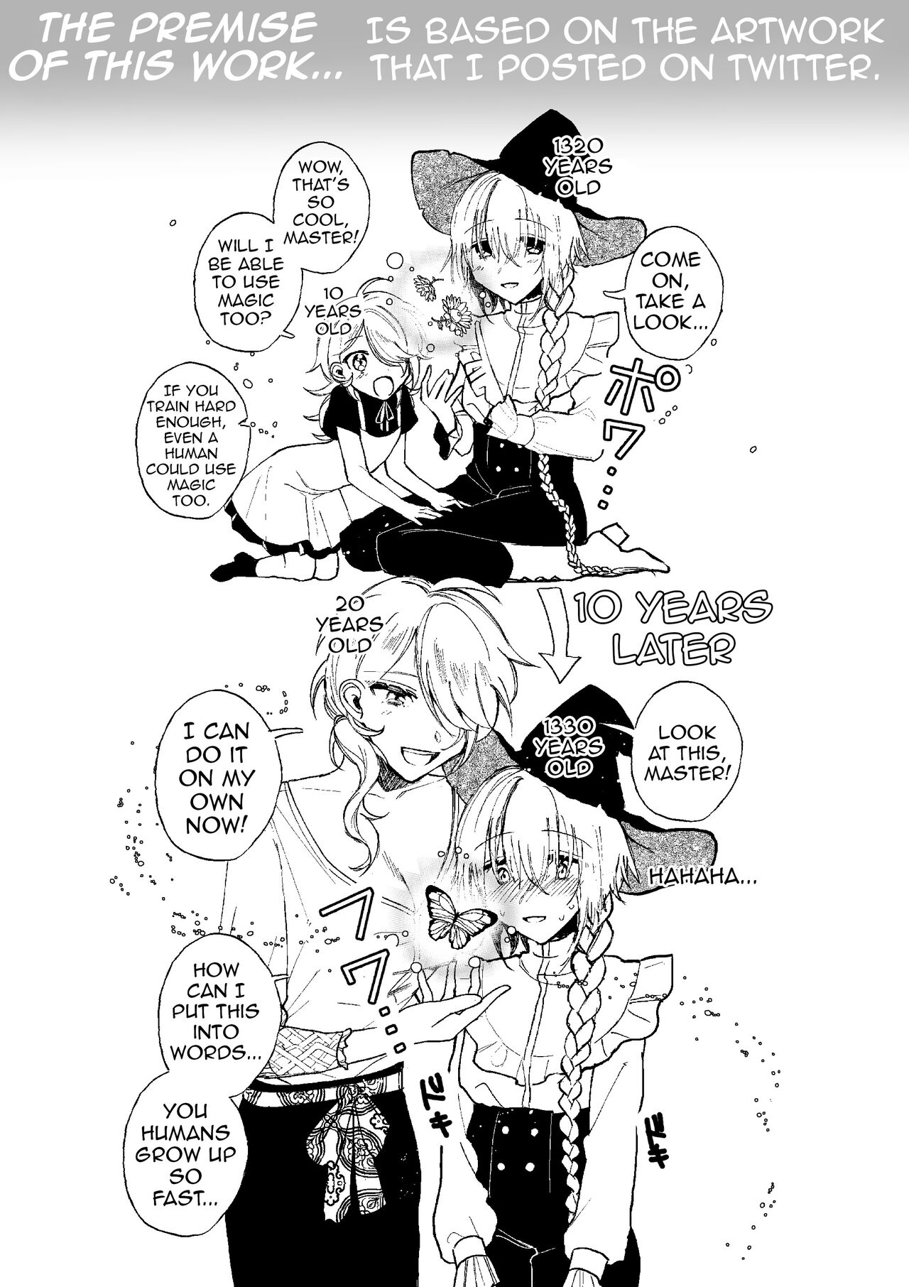 Majo wa Deshi ni Maketa. + Oshioki saretai | The witch that lost to her disciple + I want to get punished page 3 full