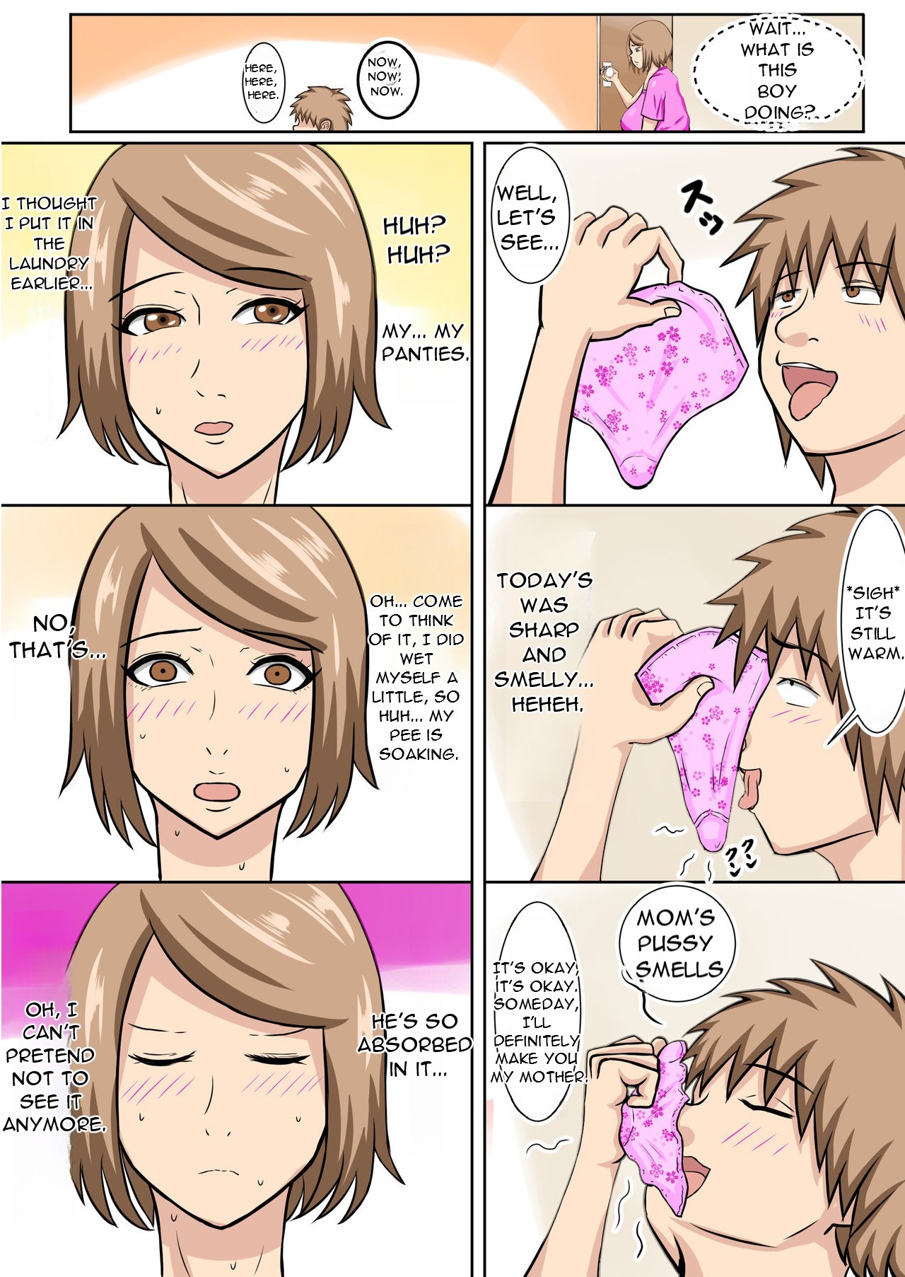 Uchi no Mama wa Oshi ni Yowai page 8 full