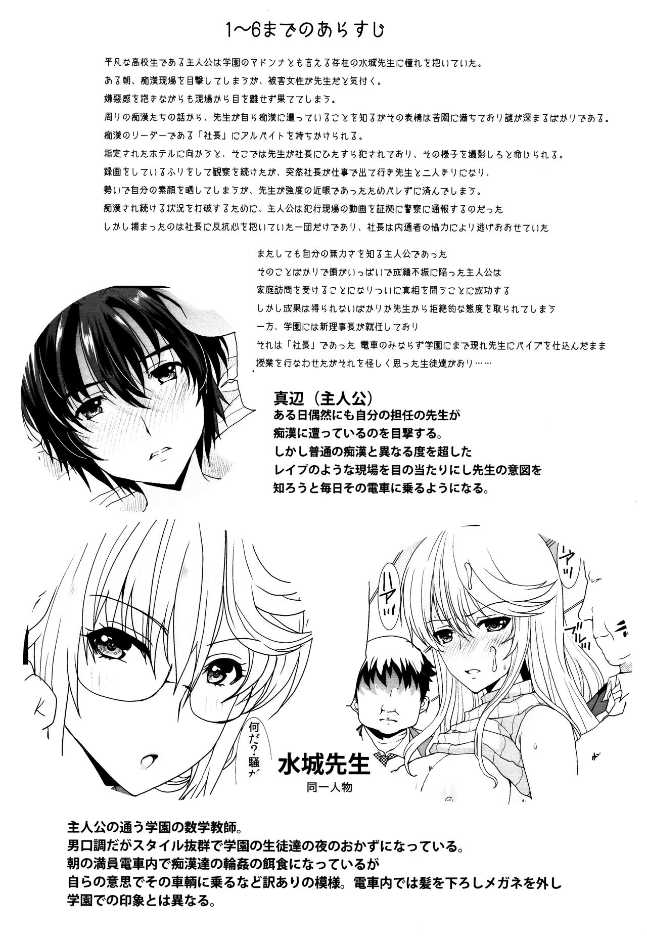 Akogare no Sensei wa Chikan Densha de Choukyouzumi Deshita 6.5 page 3 full